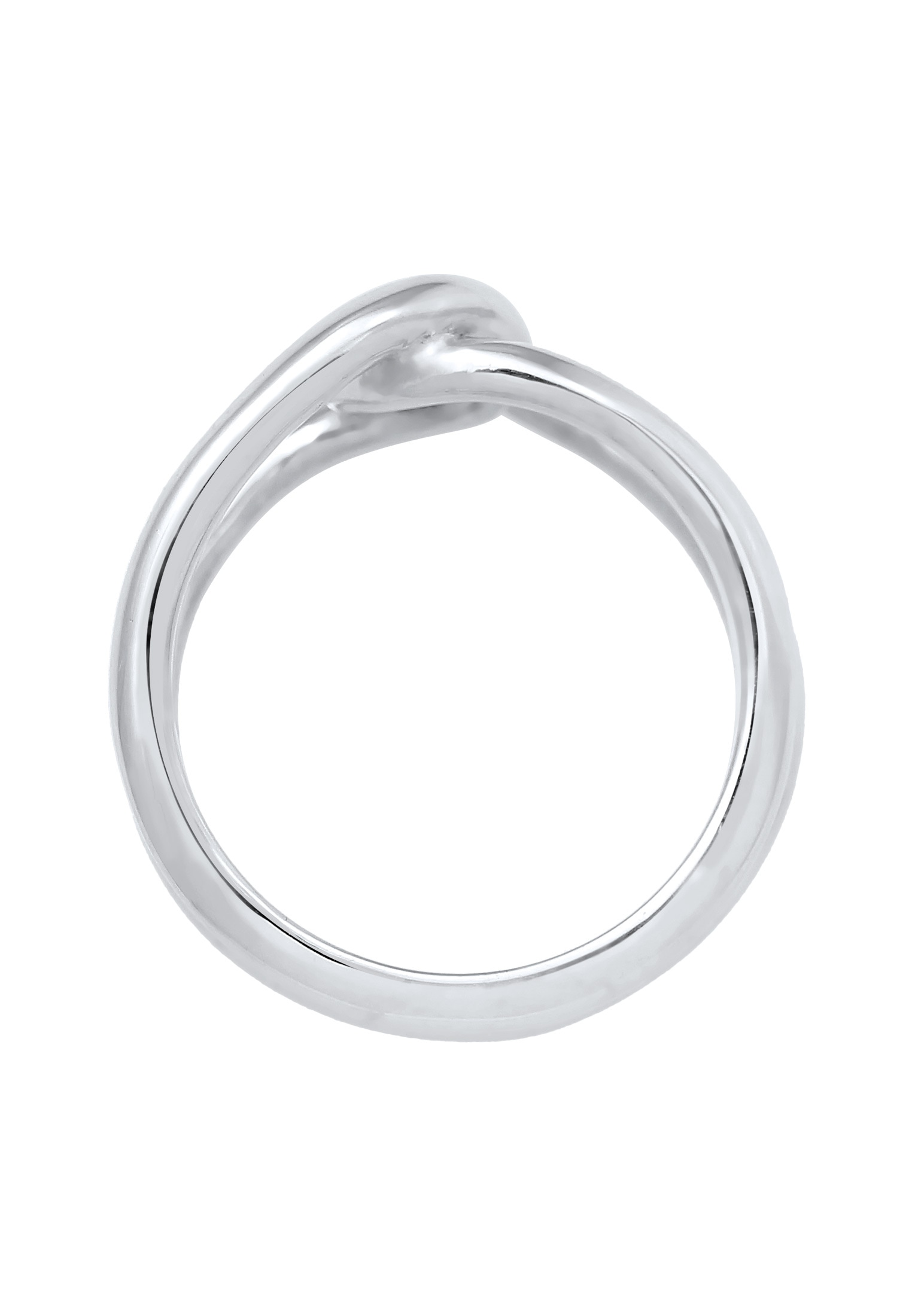 Elli Fingerring »Verdreht Schlaufe Trend Casual 925 Silb«