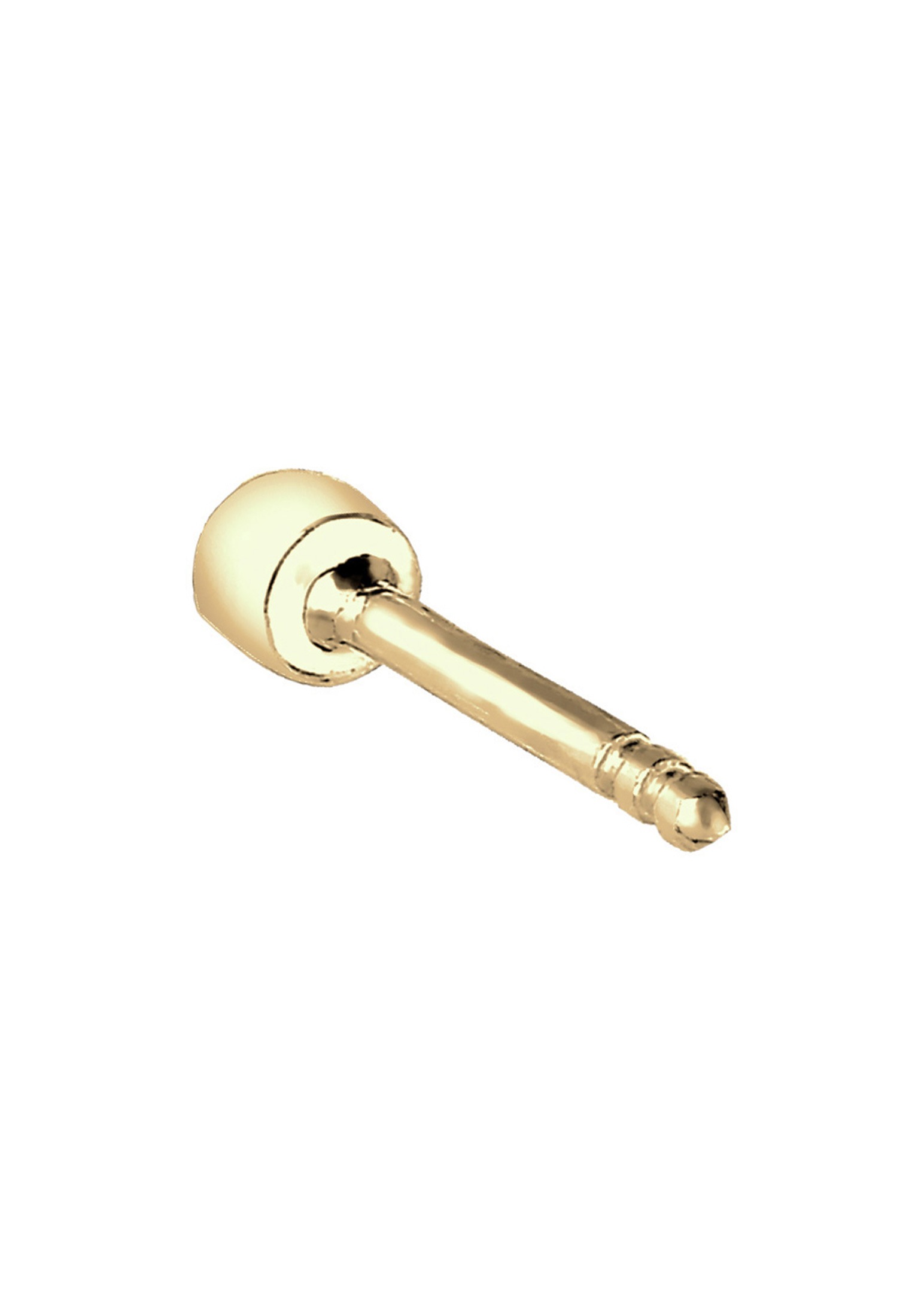 Elli DIAMONDS Paar Ohrstecker »Single Stecker Diamant (0.03ct) Basic 375 Gelbgold«