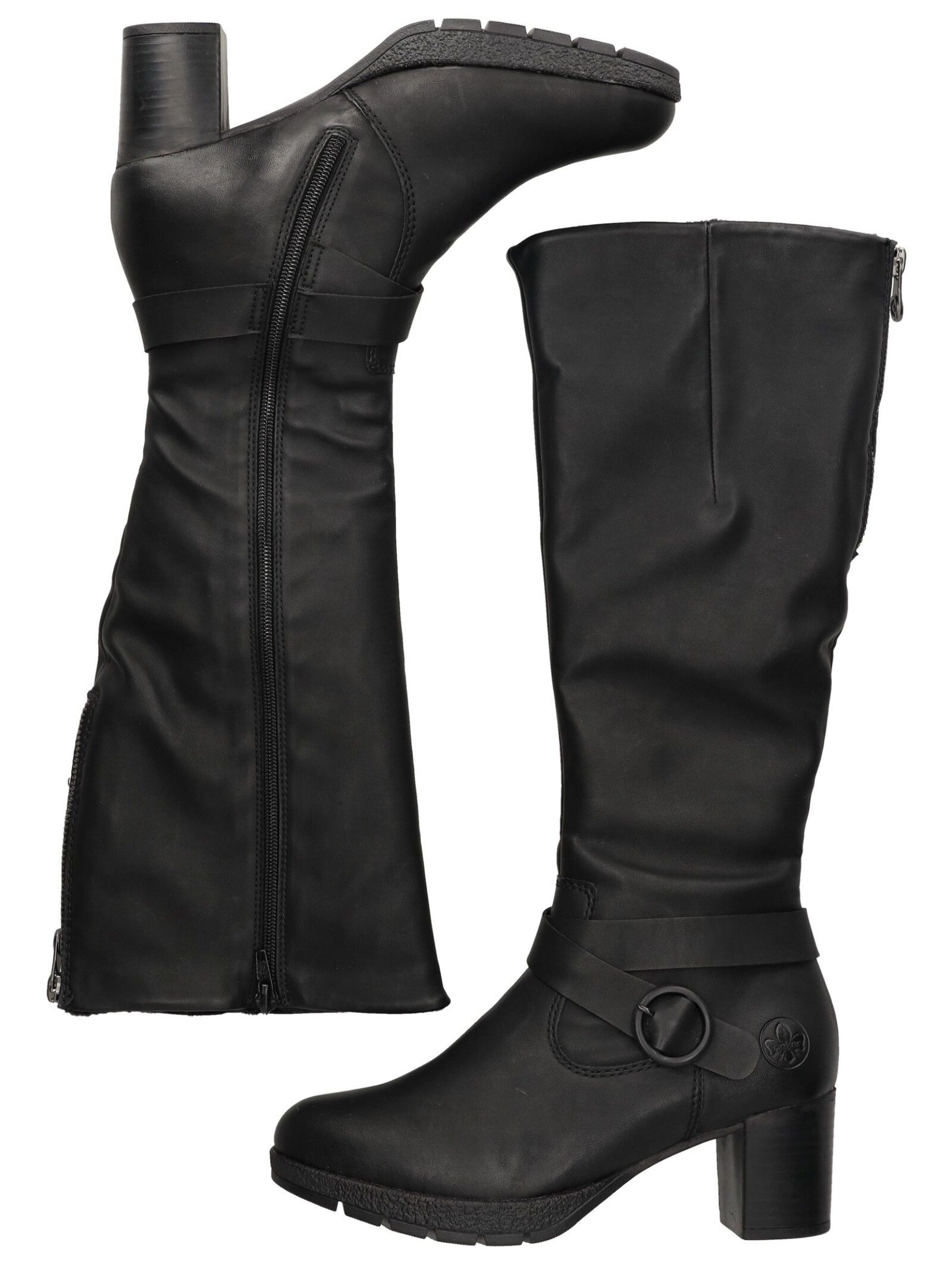 Rieker Overkneestiefel »Rieker Stiefel Lederimitat«