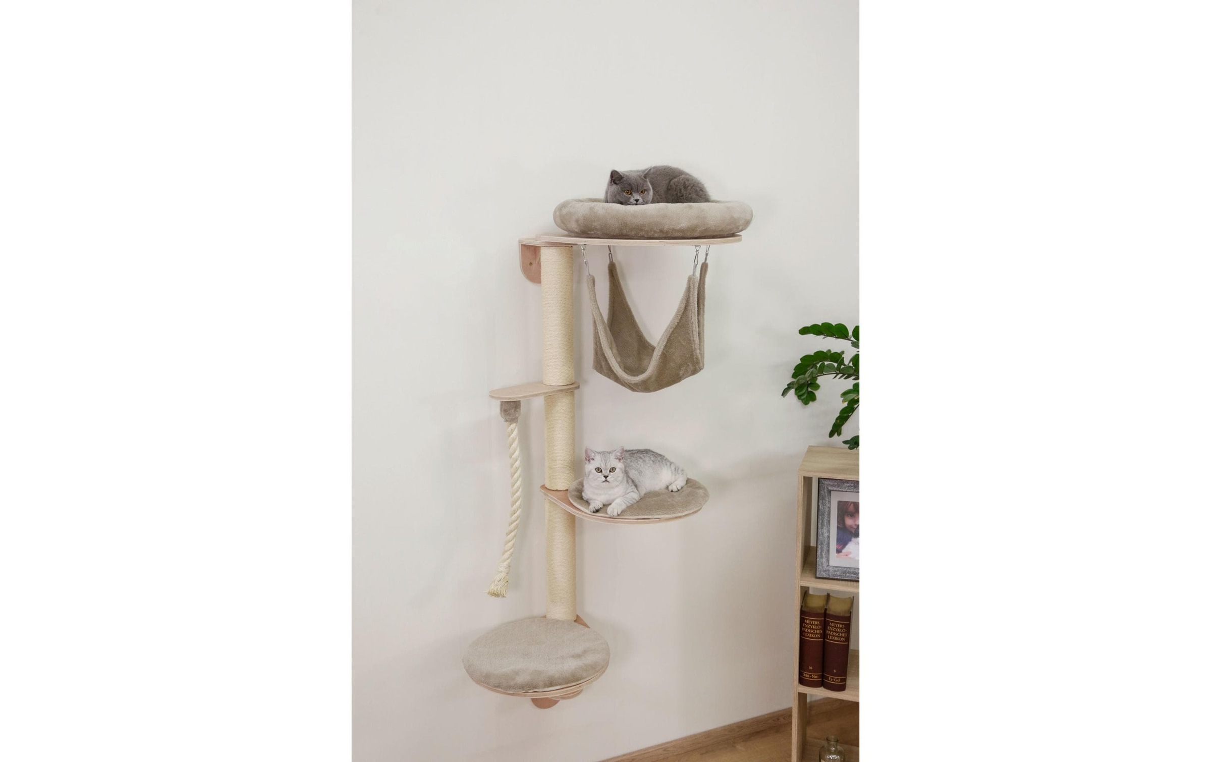 Kerbl Kratzbaum »Dolomit Grappa – 80 x 66 x 158 cm« 158 cm hoch