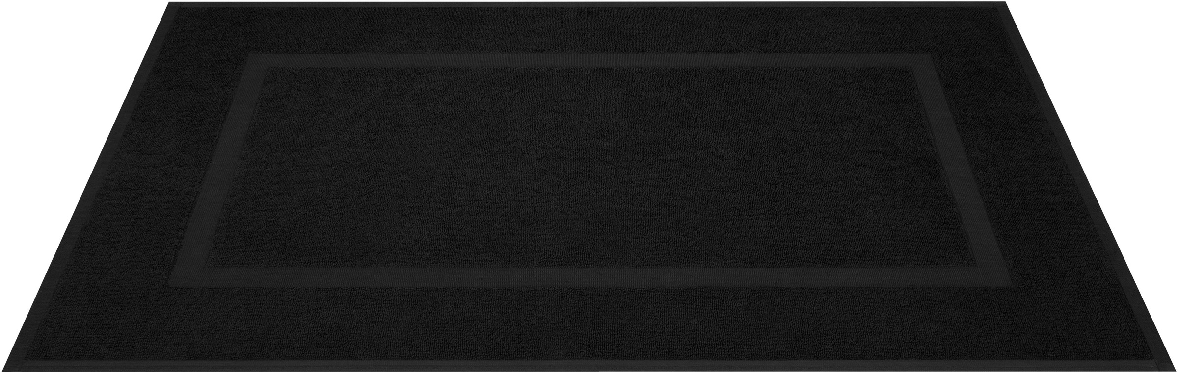 HAMMETEX Badematte »Hotelmatte, Duschvorleger«, rutschhemmend beschichtet, beidseitig nutzbar, 2-teiliges Set, einfarbig, 100% Baumwolle