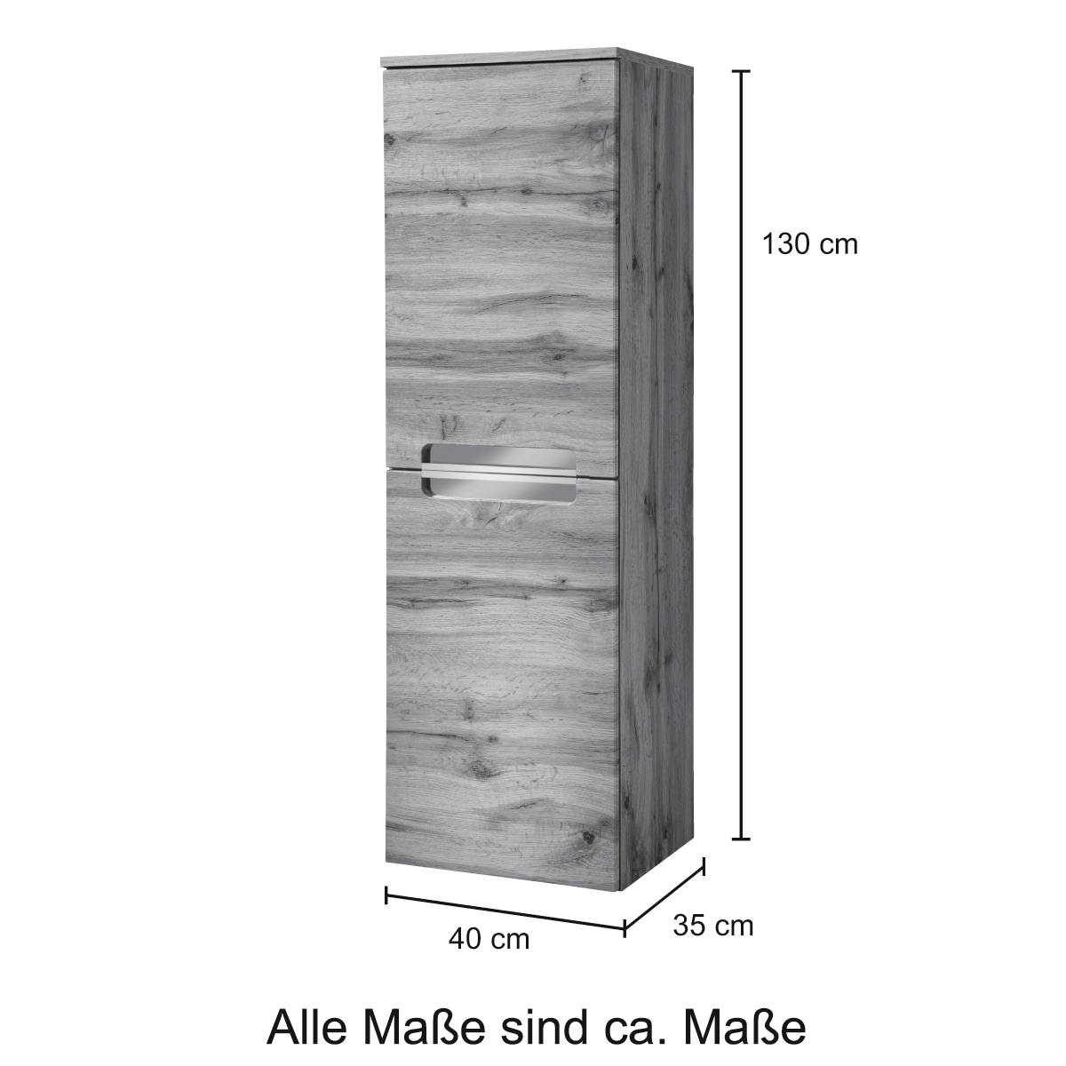 welltime Midischrank »Malibu«, Breite 40 cm, mit viel Stauraum