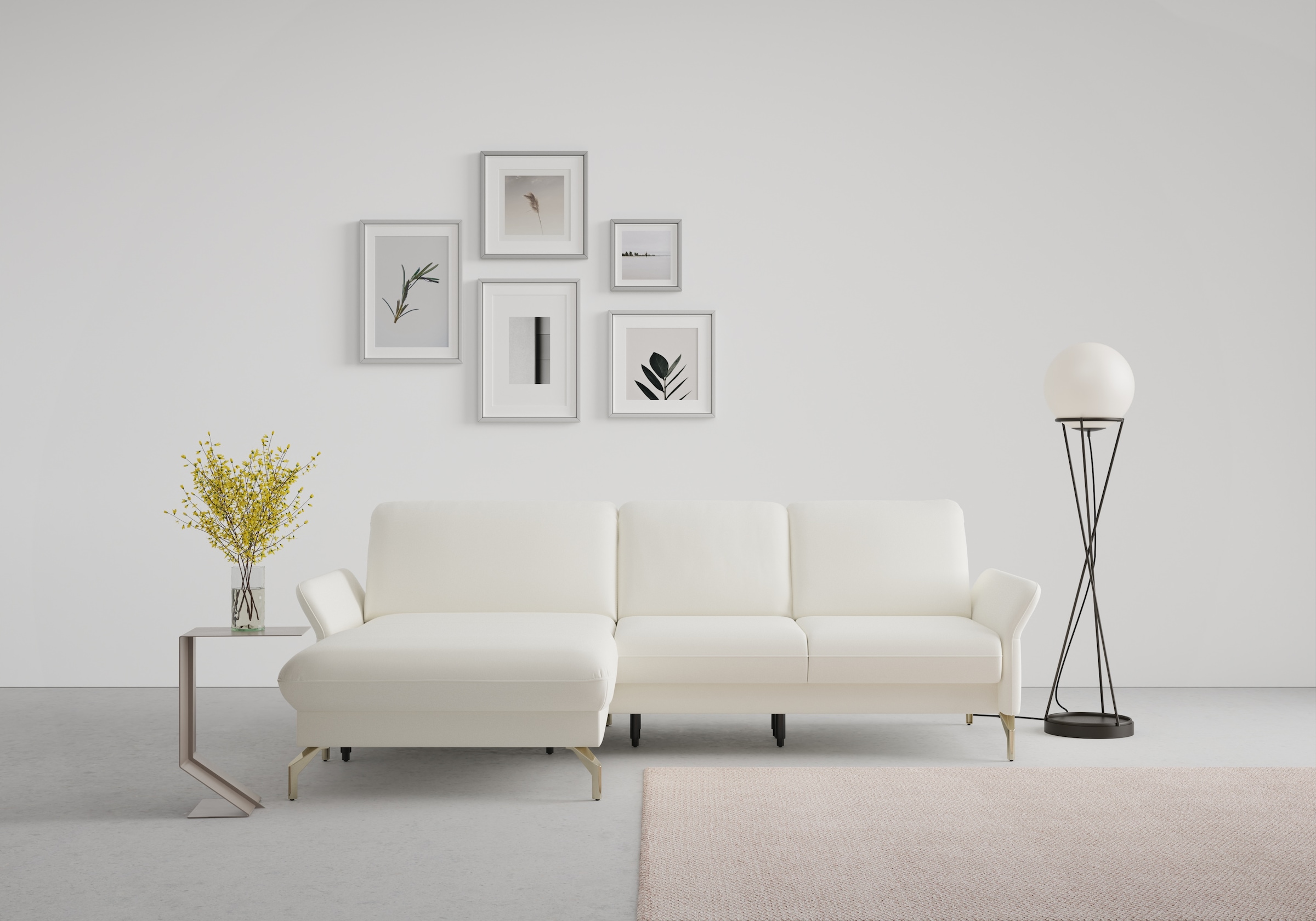 sit&more Ecksofa »Fashion L-Form«, wahlweise mit Kopfteilverstellung, Vorzi günstig online kaufen