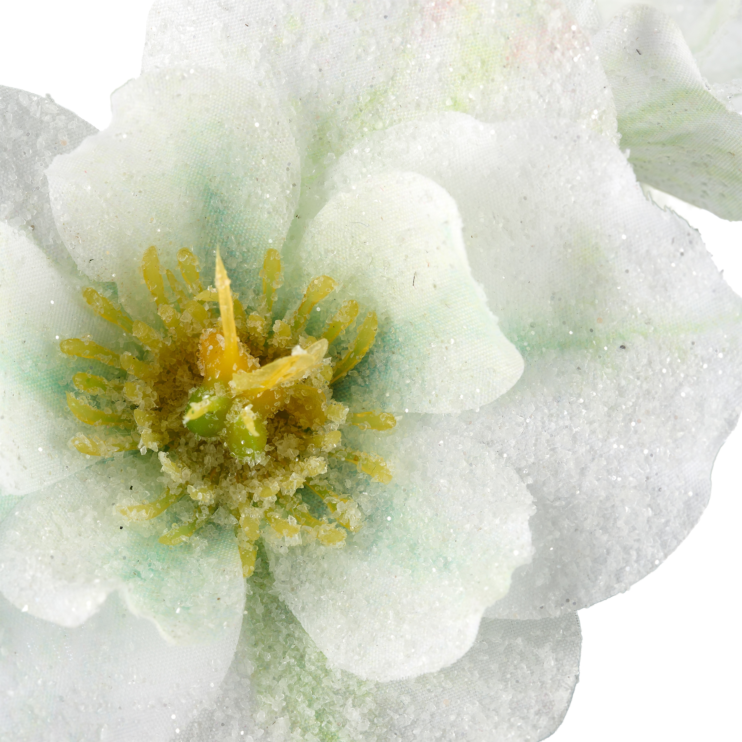 OTTO home Winterliche Kunstpflanze »3er Set aus kleinen winterlichen Bouquets in Glasvasen« mit Frost-Finish, Höhe ca.16cm