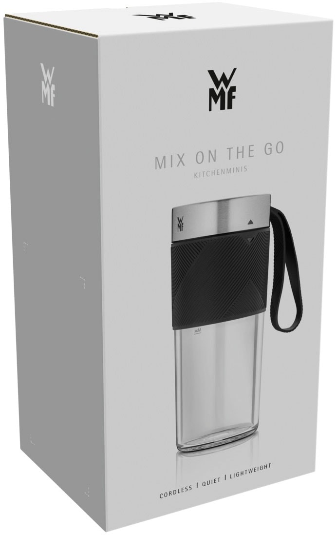WMF Smoothie-Maker »KÜCHENminis Mix on the go«, 50 W, aufladbarer Mixer, tragbar und kompakt für unterwegs, leise Handhabung