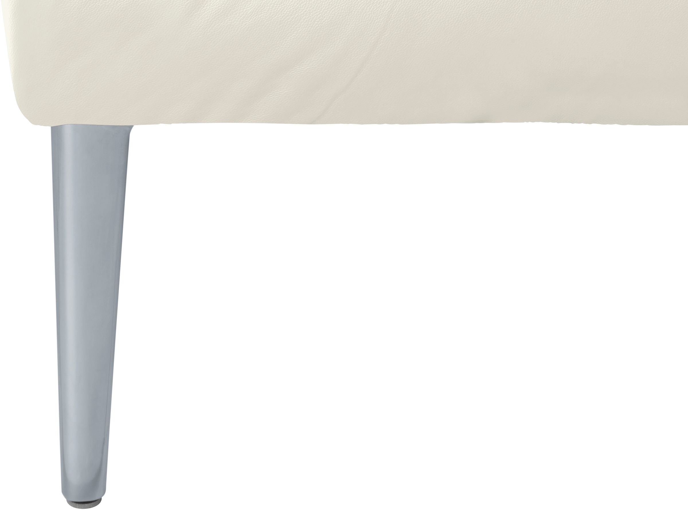 W.SCHILLIG Ecksofa »enjoy&MORE, Designsofa, bequem, zeitlos und elegant, L-Form«, mit Sitztiefenverstellung, Füße silber matt, Breite 340 cm