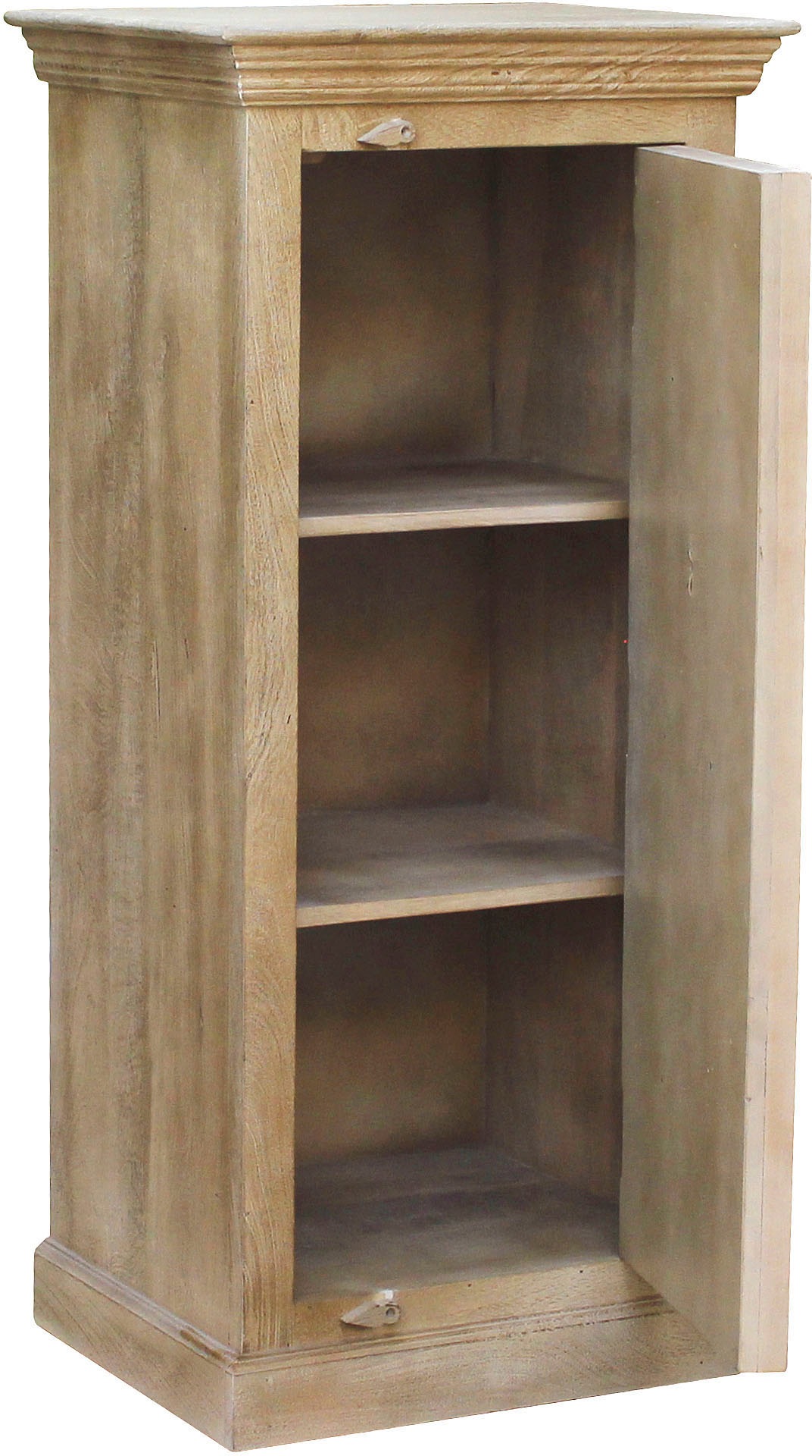 SIT Highboard »Daipur Kommode«, geschnitzte Verzierungen, schmale Kommode mit 1 Tür