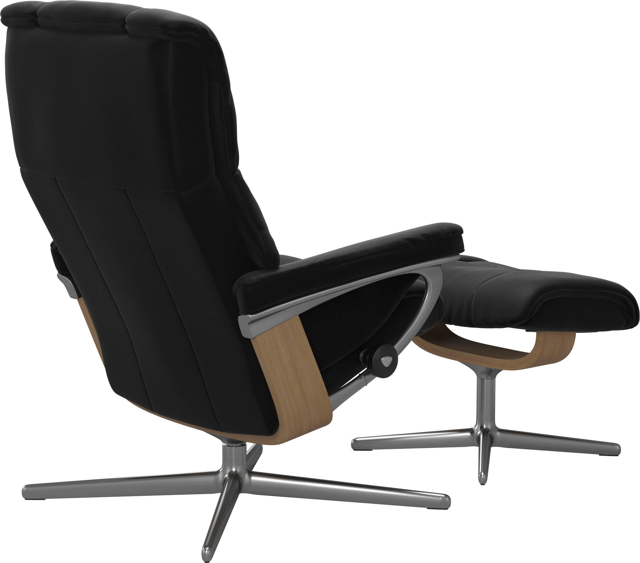 Stressless® Relaxsessel »Mayfair«, mit Cross Base, Größe S, M & L, Holzakzent Eiche