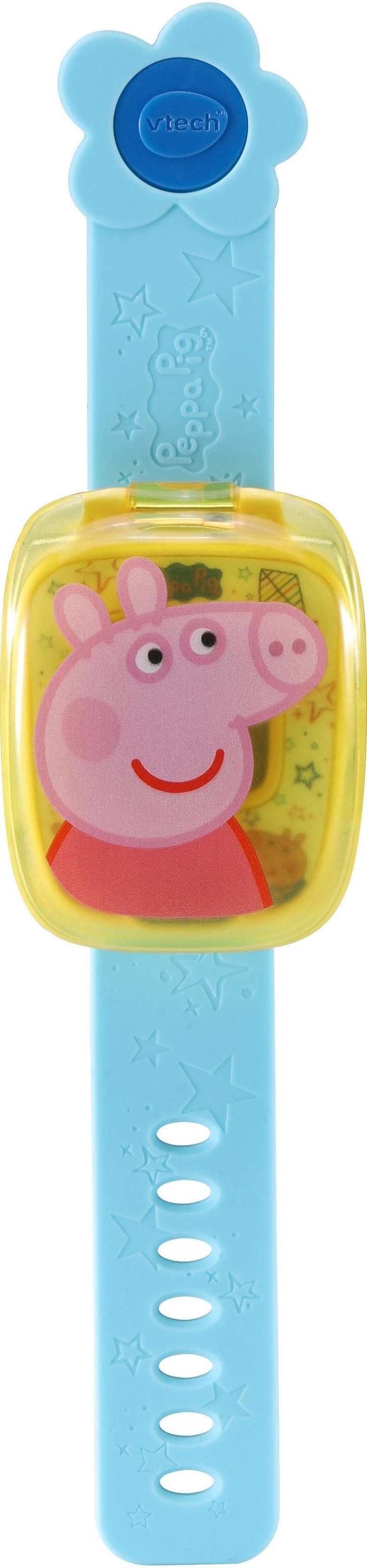 Vtech® Lernspielzeug »Peppa Pig, Peppas Lernuhr blau«