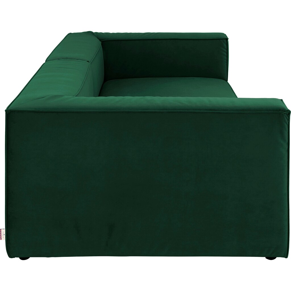 TOM TAILOR HOME Big-Sofa »BIG CUBE«, in 2 Breiten, wahlweise mit Sitztiefenverstellung, Tiefe 129 cm