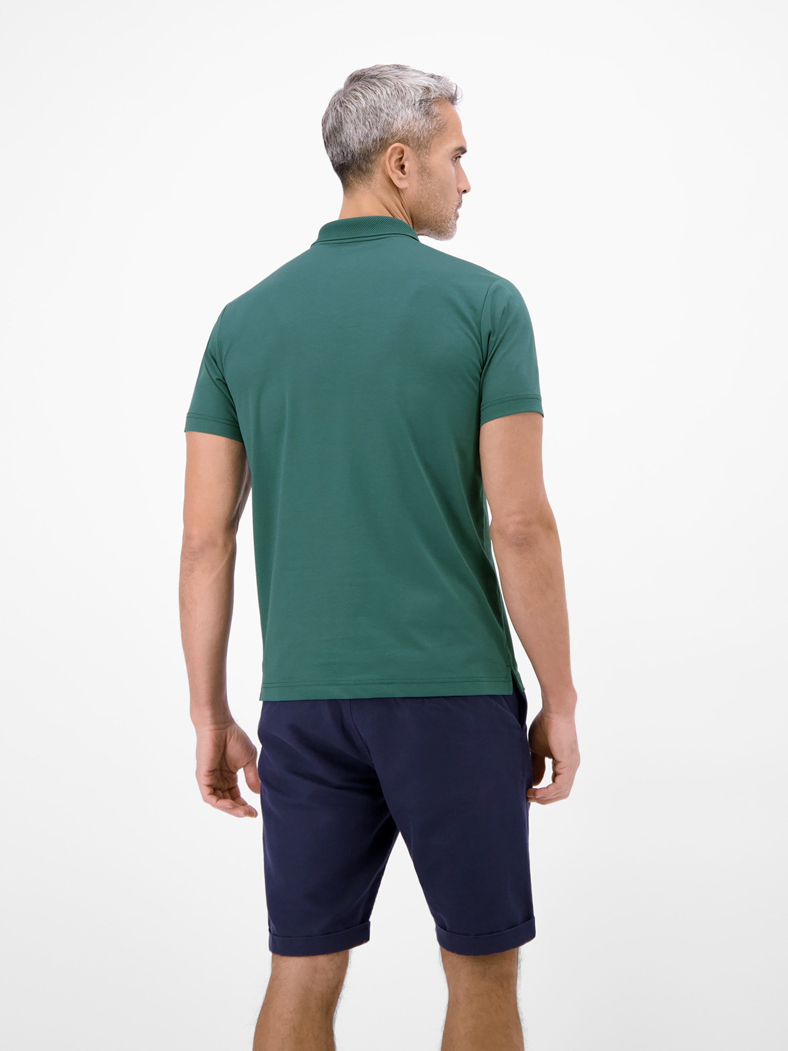 LERROS Poloshirt mit Logo Stickerei