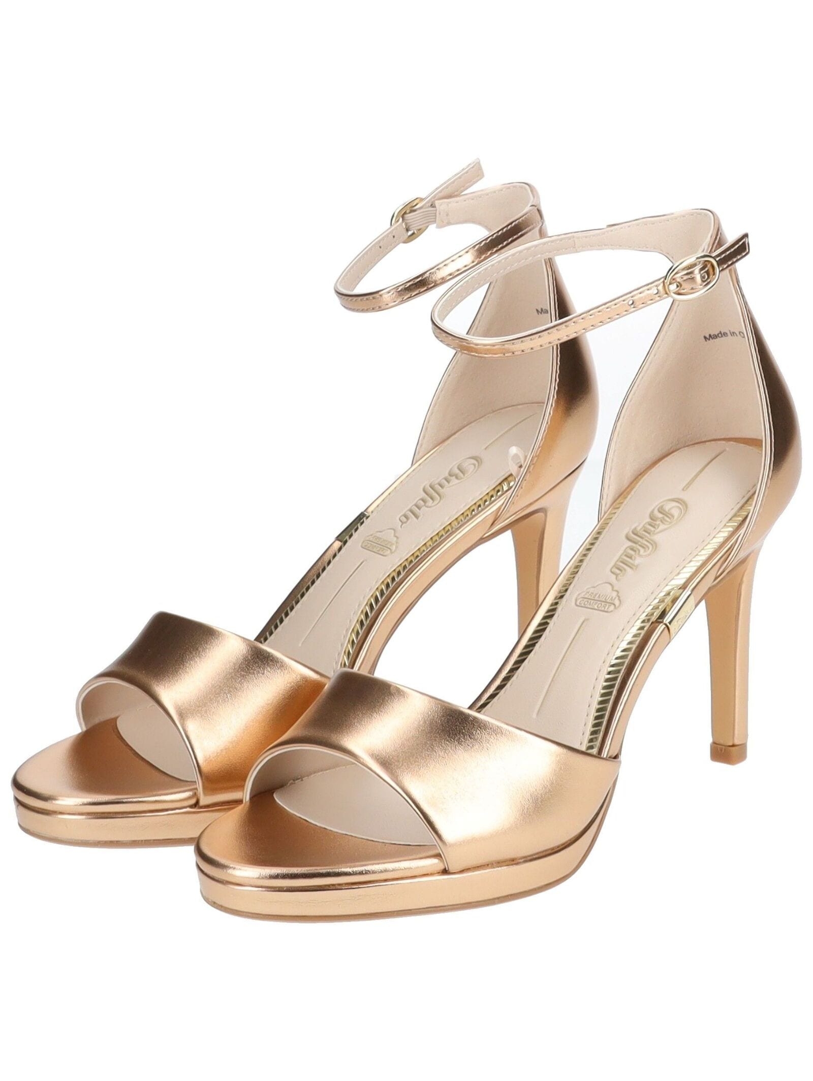 Buffalo High-Heel-Sandalette »Buffalo Sandalen Lederimitat«