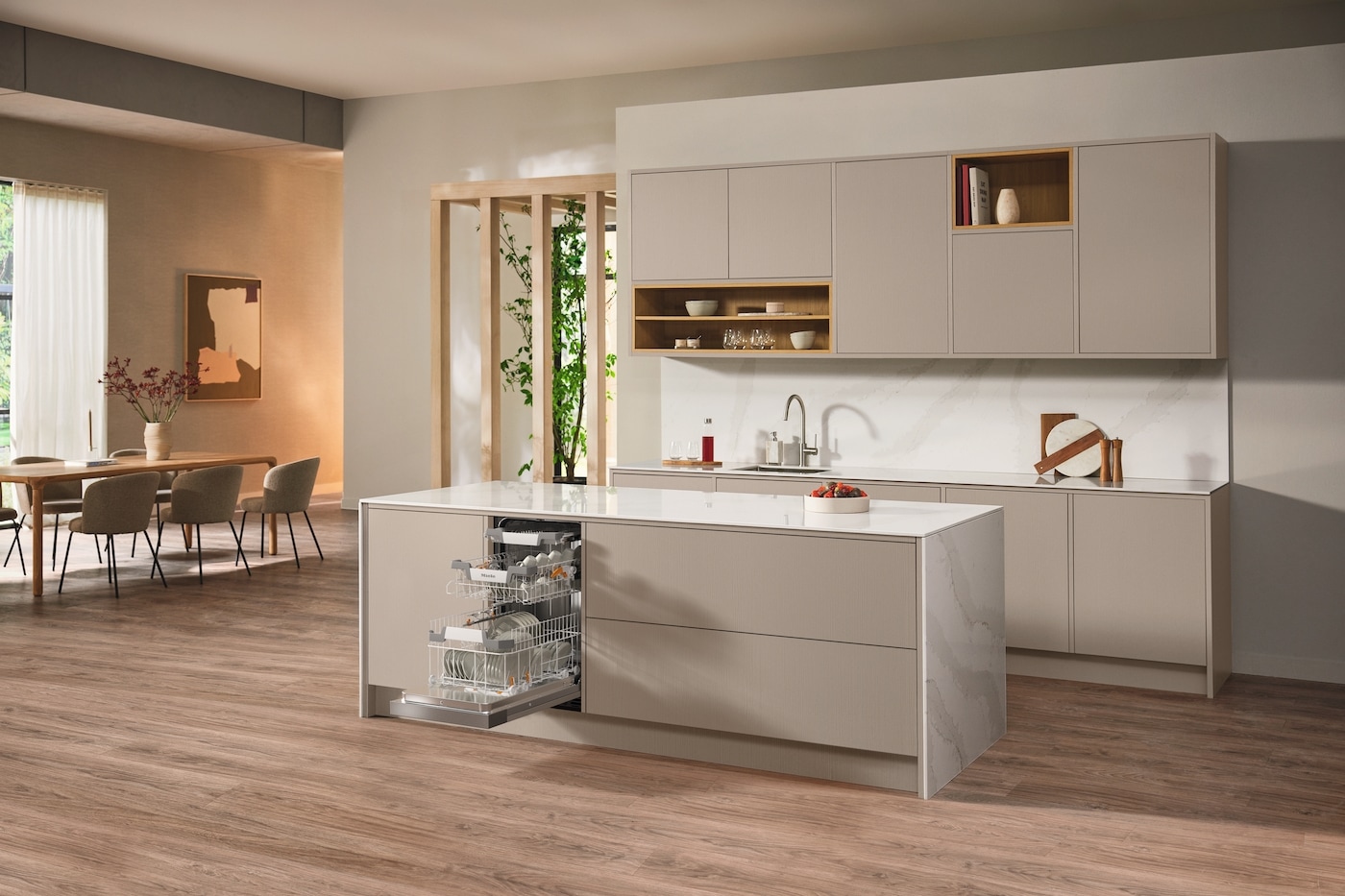 Miele teilintegrierbarer Geschirrspüler »G 5740 SCi SL« 9 Maßgedecke