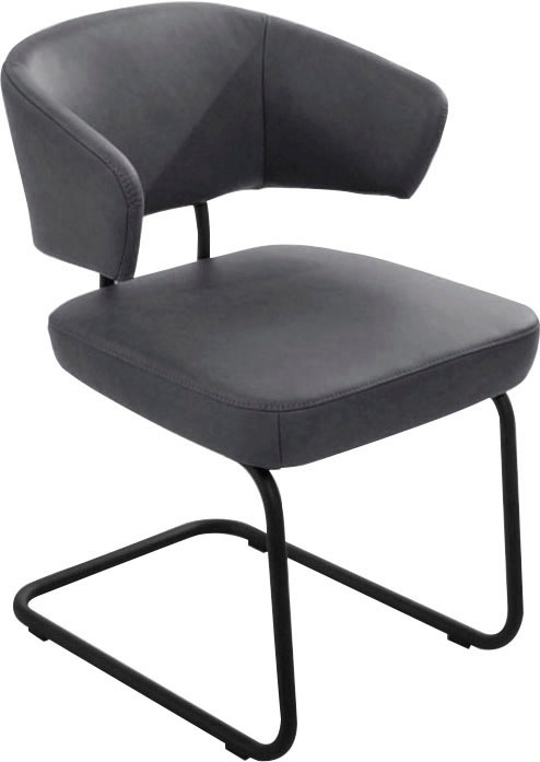 K+W Komfort & Wohnen Freischwinger »Mikkado Tube« () 1 Stk.abgerundeter Rüc günstig online kaufen