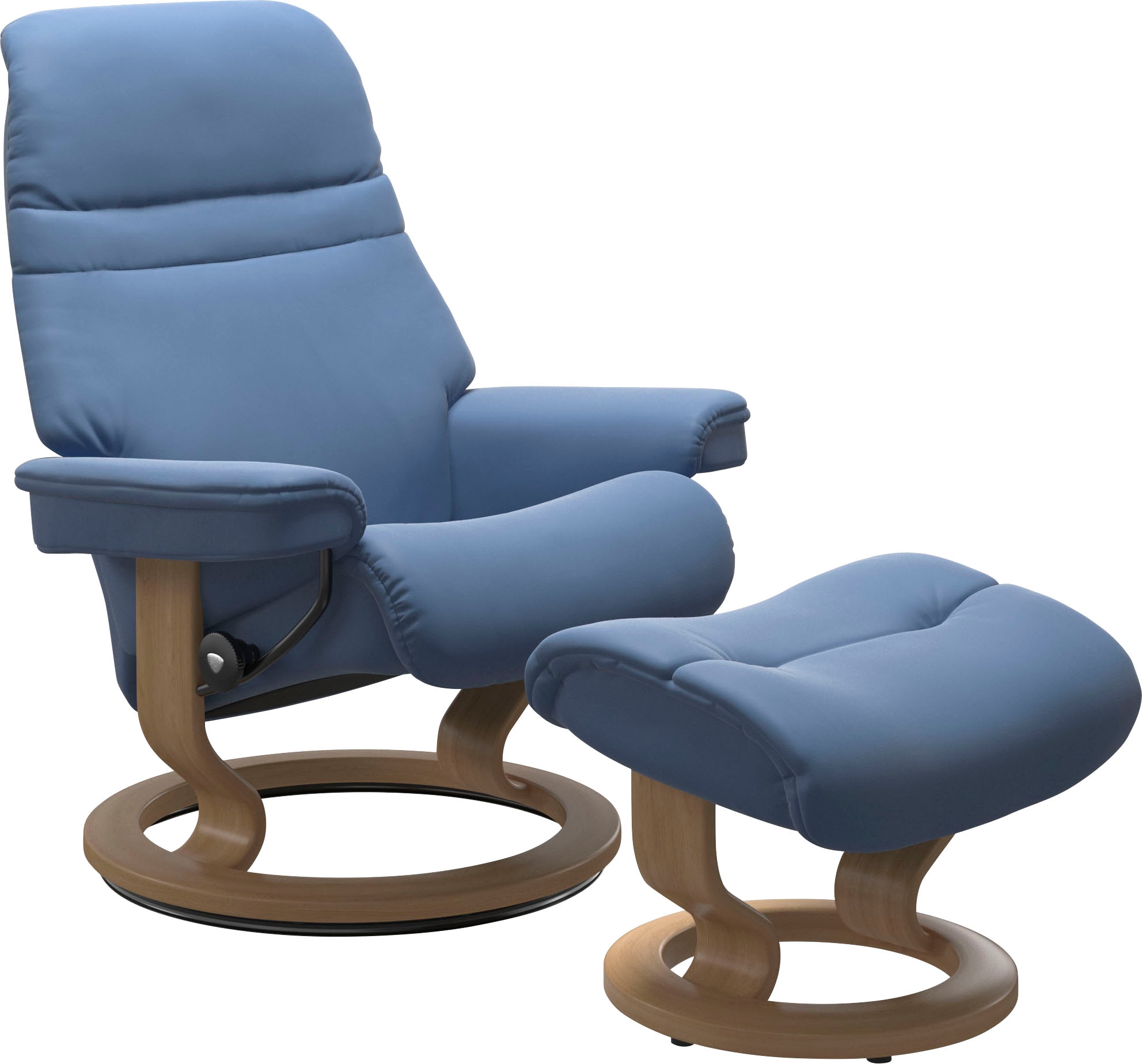 Stressless Fußhocker "Sunrise", mit Classic Base, Gestell Eiche günstig online kaufen