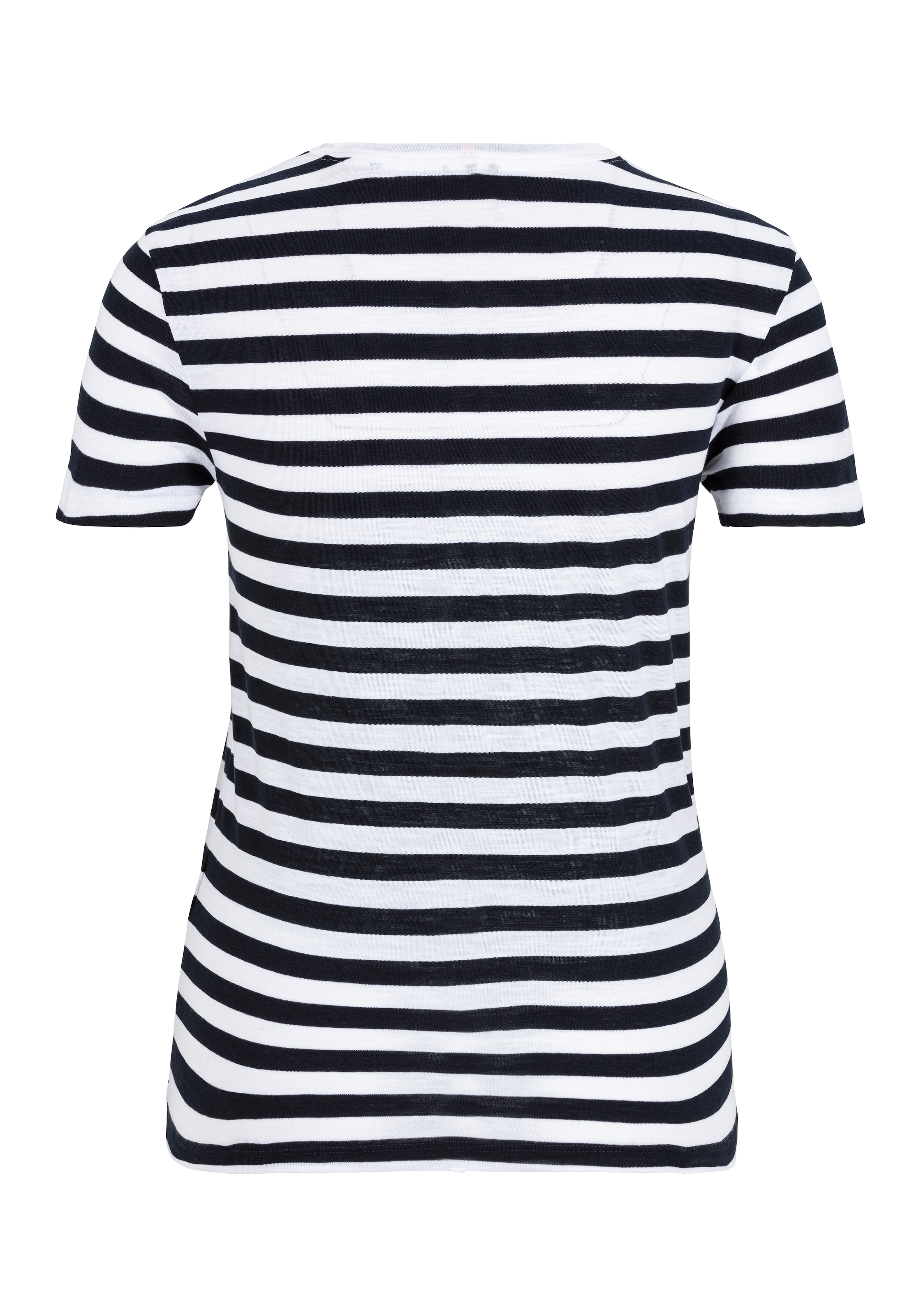 BOSS ORANGE T-Shirt »Esla Striped Premium Damenmode« Premium Damenmode, im gestreiften Design
