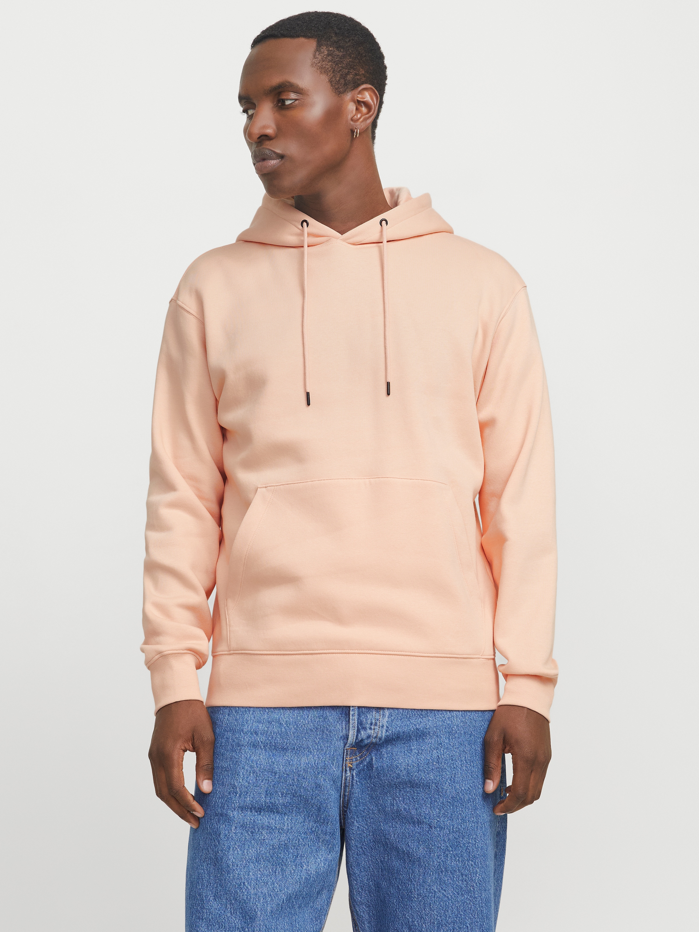 Jack & Jones Kapuzensweatshirt »JJESTAR BASIC SWEAT HOOD NOOS«, mit Rippbündchen
