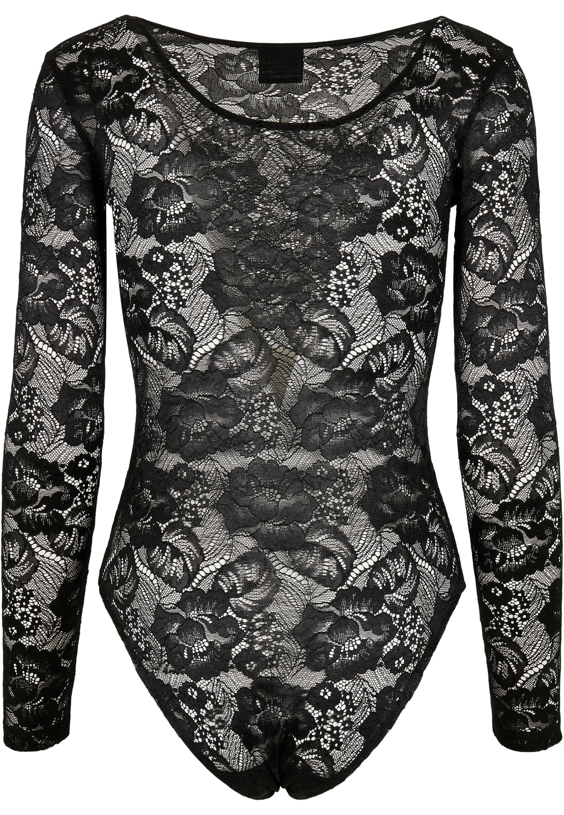 URBAN CLASSICS Body »Urban Classics Damen Ladies Lace Longsleeve Body«