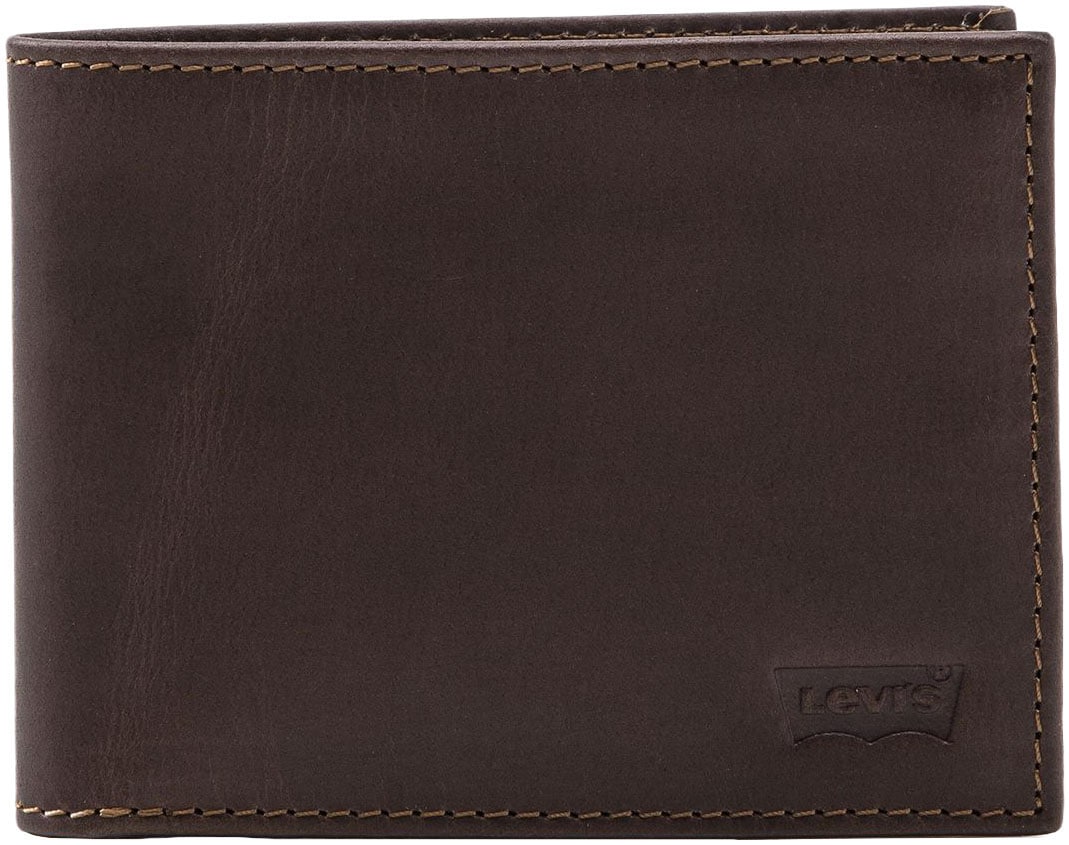 Levi's® Geldbörse »LEVI'S® CASUAL CLASSICS HUNTE COIN BIFOLD - BATWIN« im praktischem Format Geldbeutel Portemonnaie Herrenbörse Leder