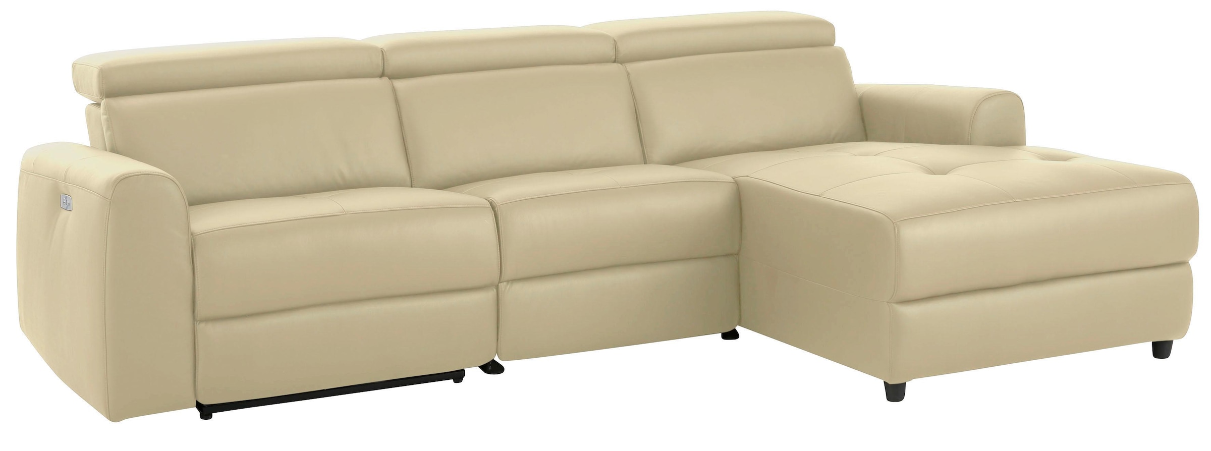 Home affaire Ecksofa »Sentrano, L-Form,«, 275 cm, man. o. elektr. Relaxfunktion und USB/Kopfverstellung