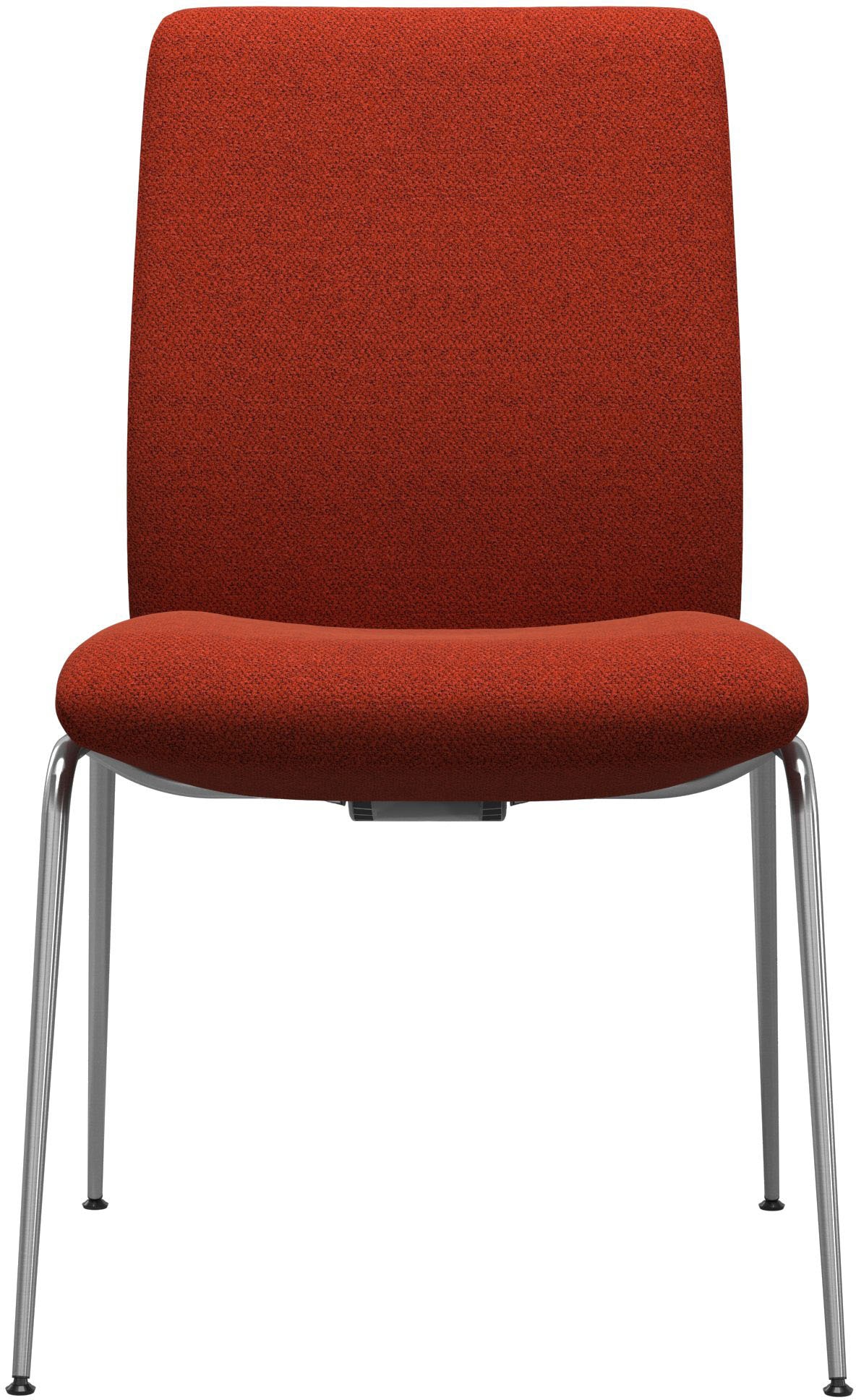 Stressless® Polsterstuhl »Laurel«, ROHLEDER Stoff Q2 FARON, Low Back, Größe L, mit Beinen aus Stahl in Chrom matt