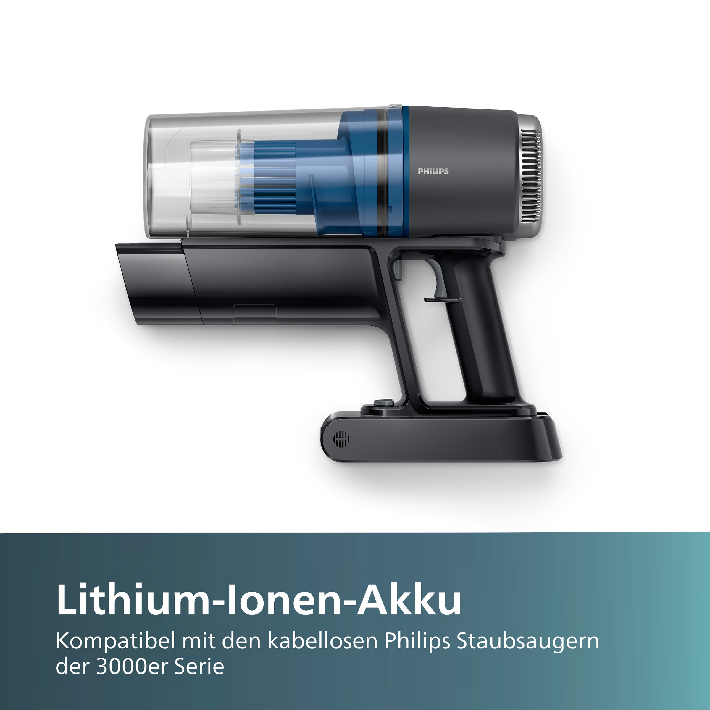 Philips Zusatz-Akku »XV1633/01Cordless VC 3000 Series, Lithium-Ionen-Akku« günstig online kaufen
