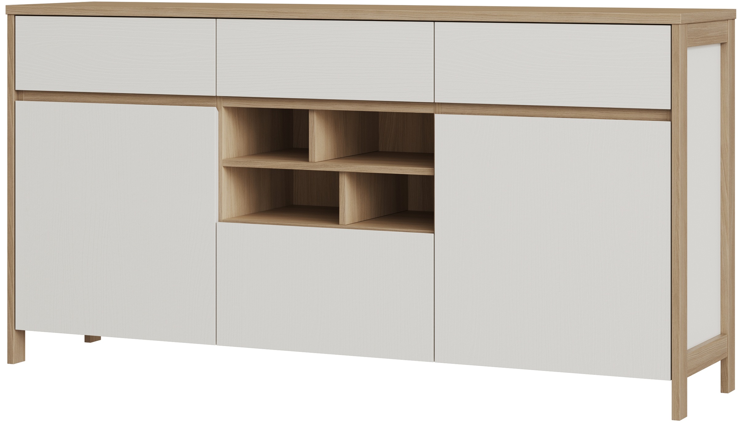 Home affaire Sideboard »Stranda, moderner Schrank, Kommode im Scandi-Style, günstig online kaufen