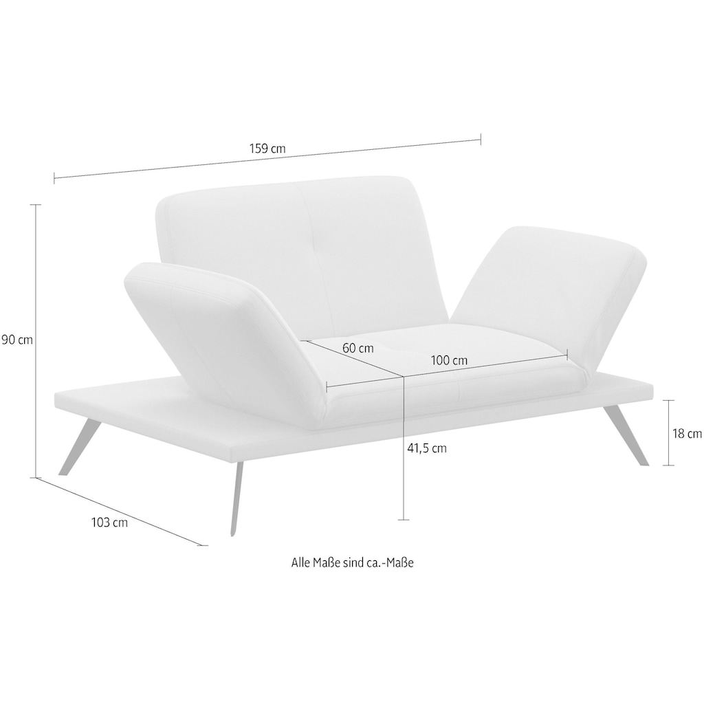 machalke® 2-Sitzer »butterfly«