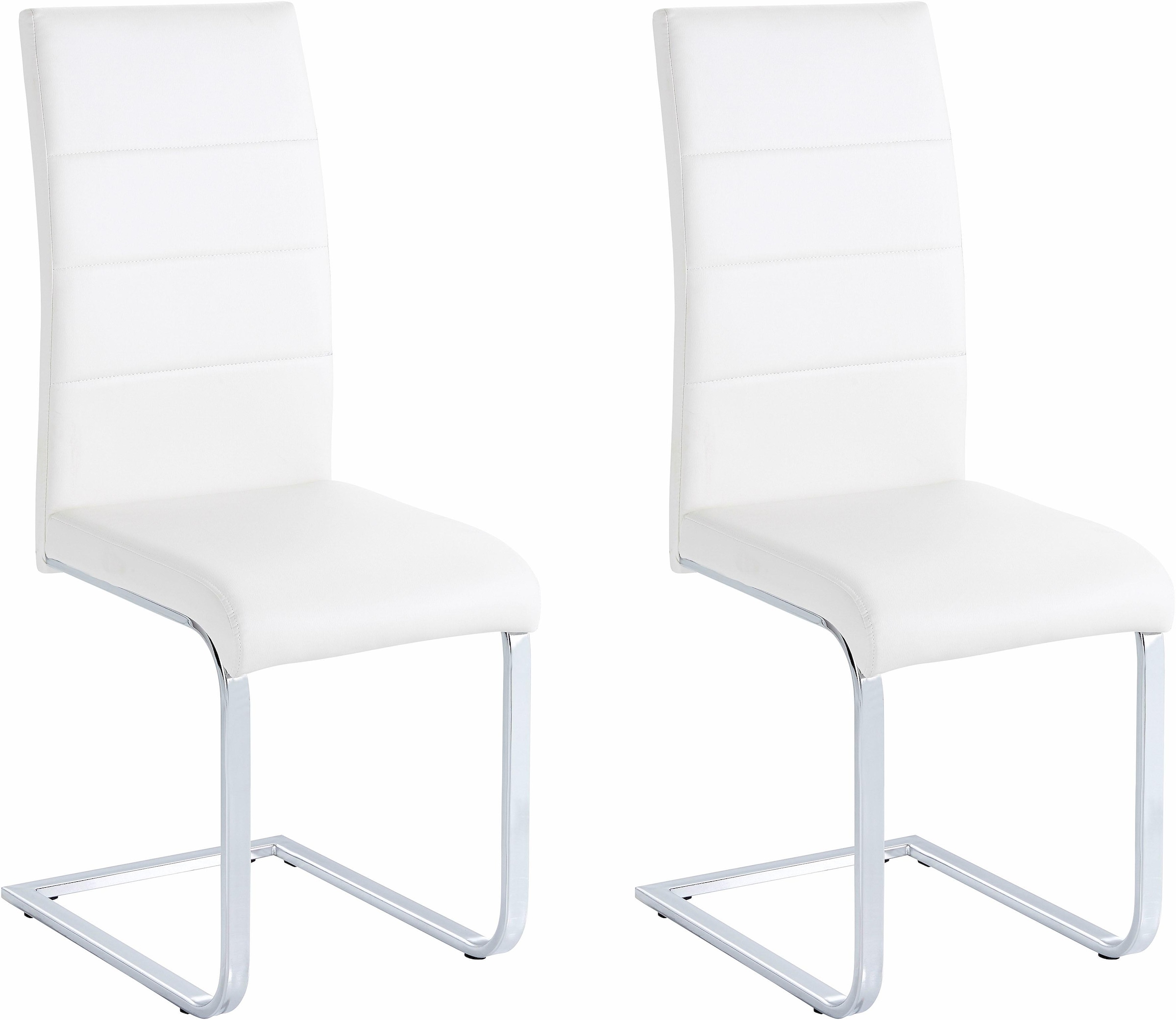 INOSIGN Freischwinger »Josy«, (Set), 2 St., Kunstleder, Bezug in Kunstleder günstig online kaufen