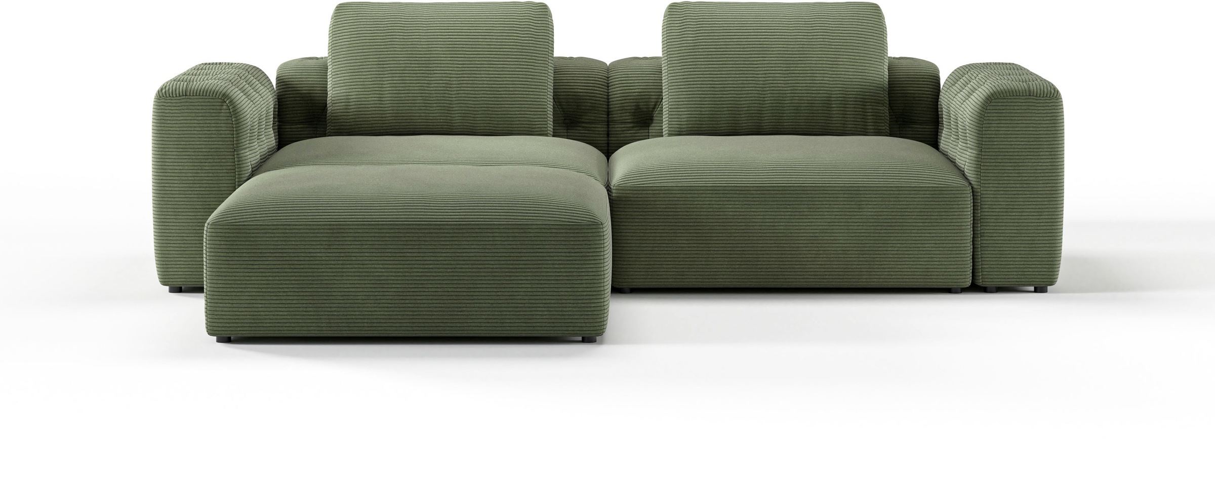 RAUM.ID Ecksofa »Cushid L-Form«, Modulset, bestehend aus 3 Teilen günstig online kaufen