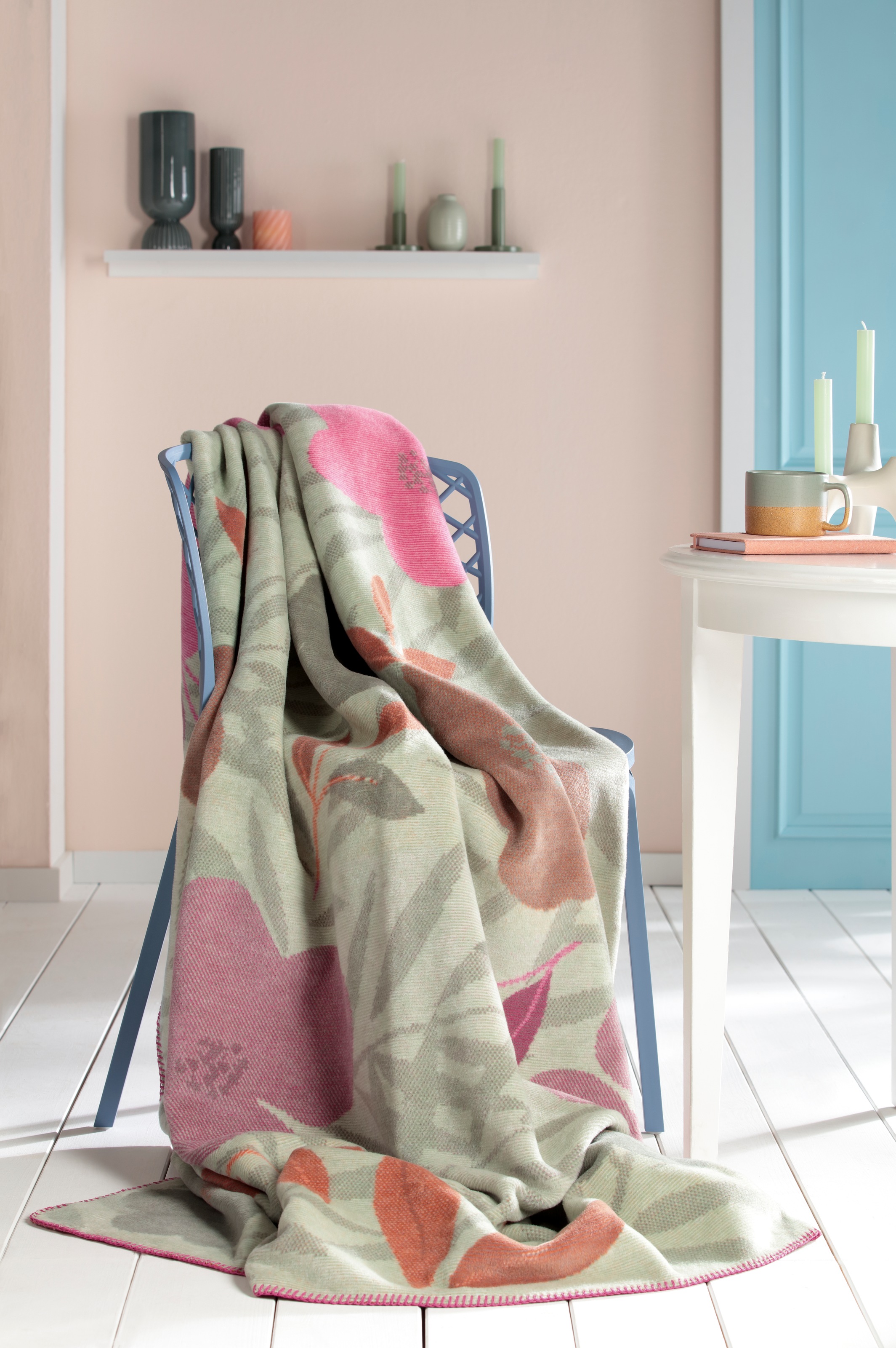 Biederlack Wohndecke »Wohndecke Sakura«, im floralen Design günstig online kaufen