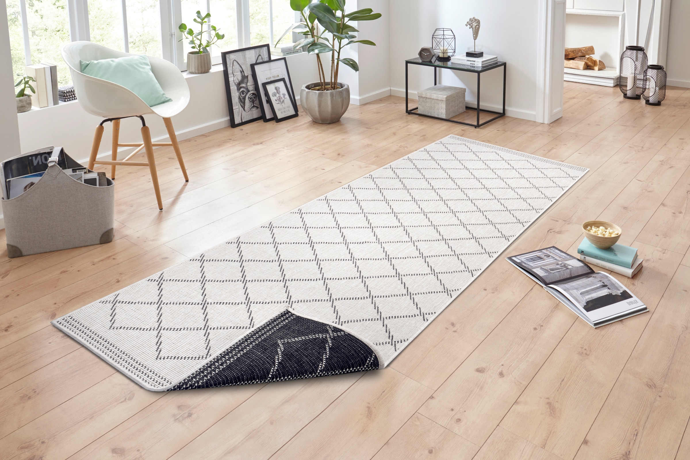 NORTHRUGS Teppich »Corsica Wendeteppich«, rechteckig, 5 mm Höhe, In-& Outdo günstig online kaufen