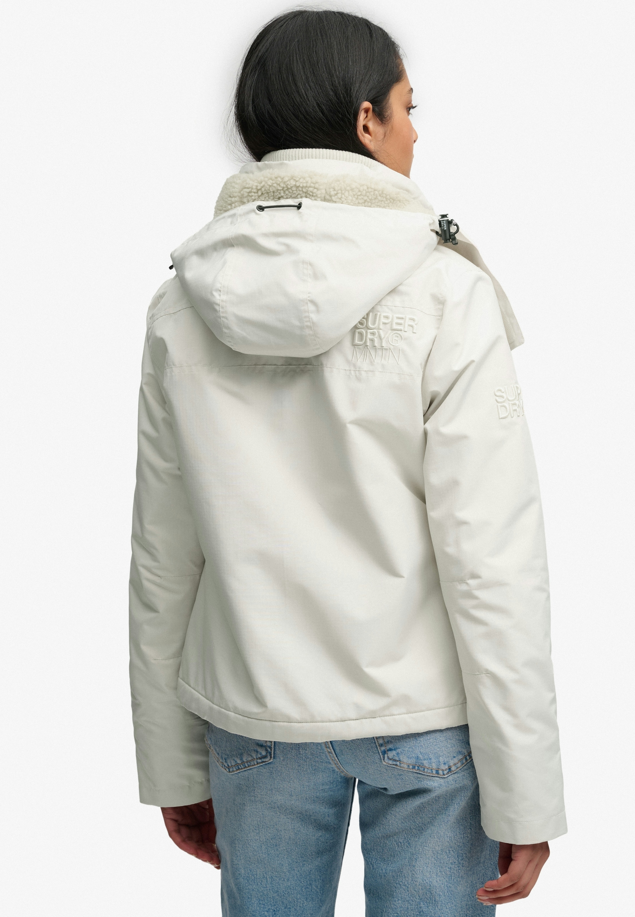 Superdry Outdoorjacke »HOODED ARCTIC WINDCHEATER« Kunstfaser, regular fit