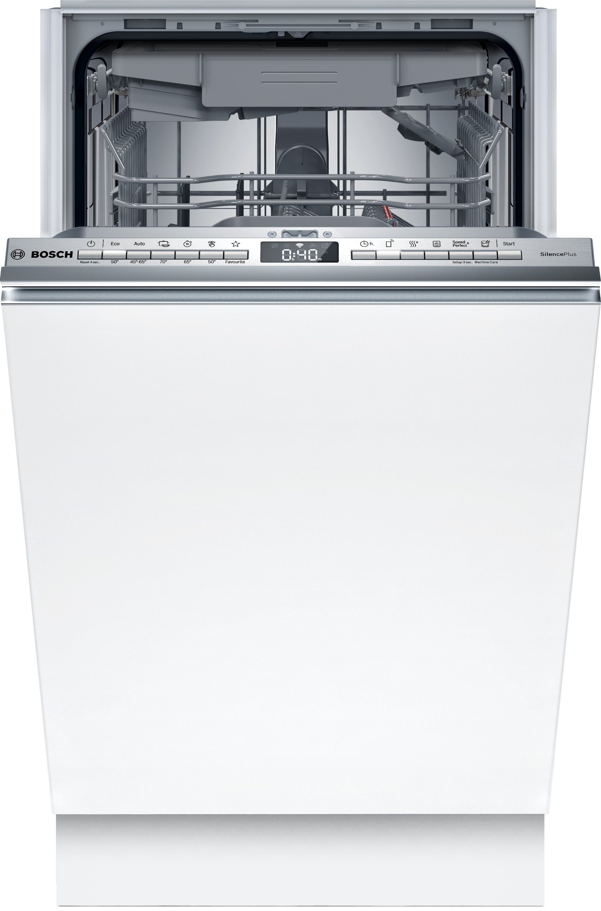 BOSCH vollintegrierbarer Geschirrspüler Serie 4 »SPV4HMX13E« 10 tlg. Maßgedecke Flexibles Beladen und Extra Dry für gründliches Trocknen