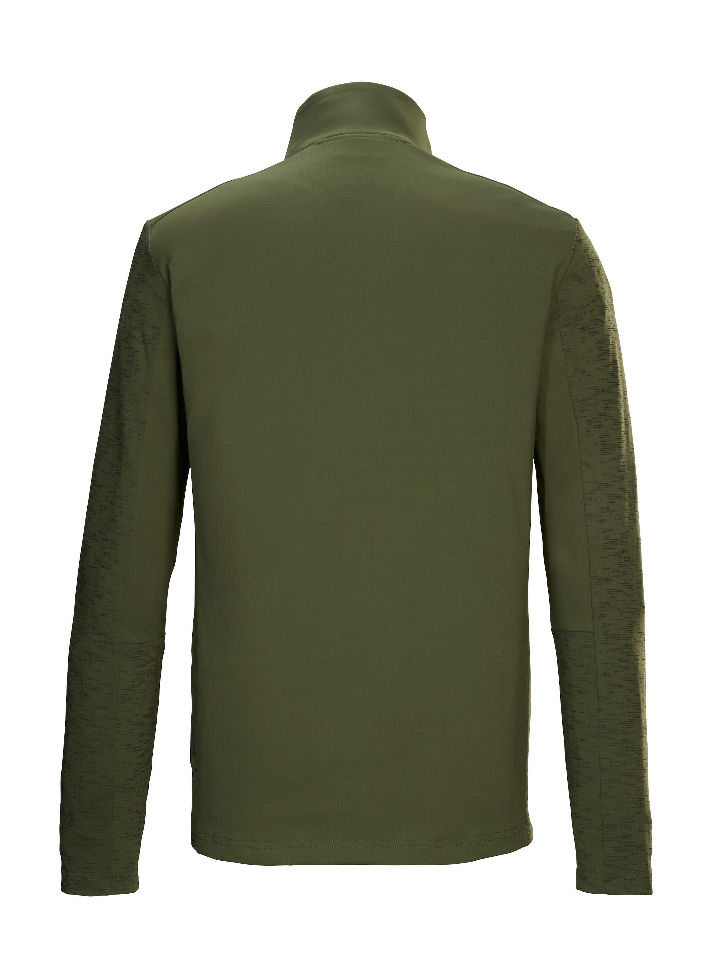 Killtec Langarmshirt »KSW 58 MN FLX SHRT«, Warmhaltendes Funktionsshirt mit Stehkragen und Kinnschutz.