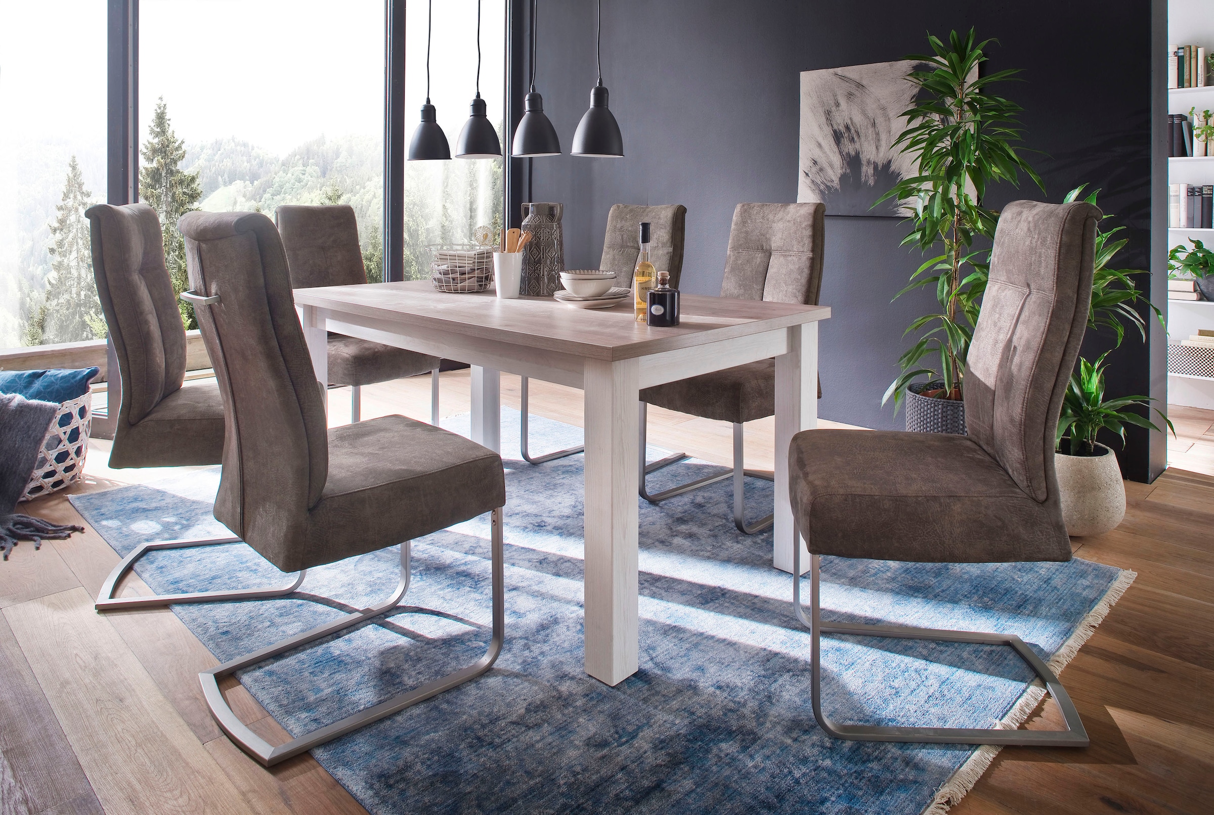 MCA furniture Stuhl 120 »Talena«, (Set), Freischwinger bestellen Kg 2 bis online St., belastbar