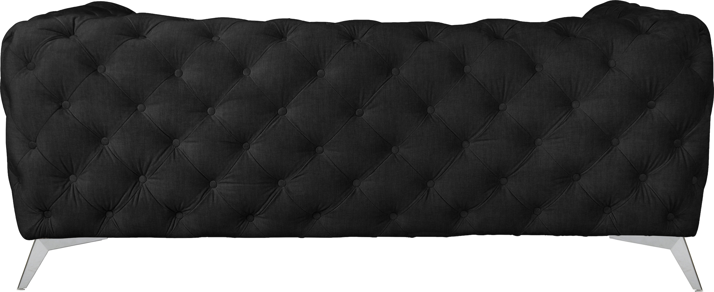 Leonique Chesterfield-Sofa »Glynis«, aufwändige Knopfheftung, moderne Chesterfield Optik, Fußfarbe wählbar