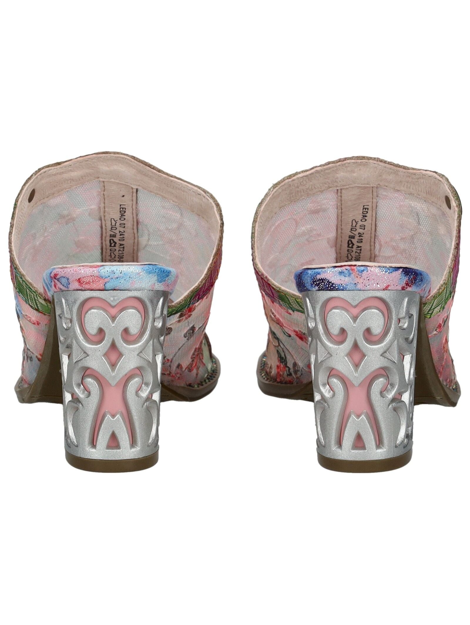 LAURA VITA Pantolette »LAURA VITA Pantoletten Leder/Textil«