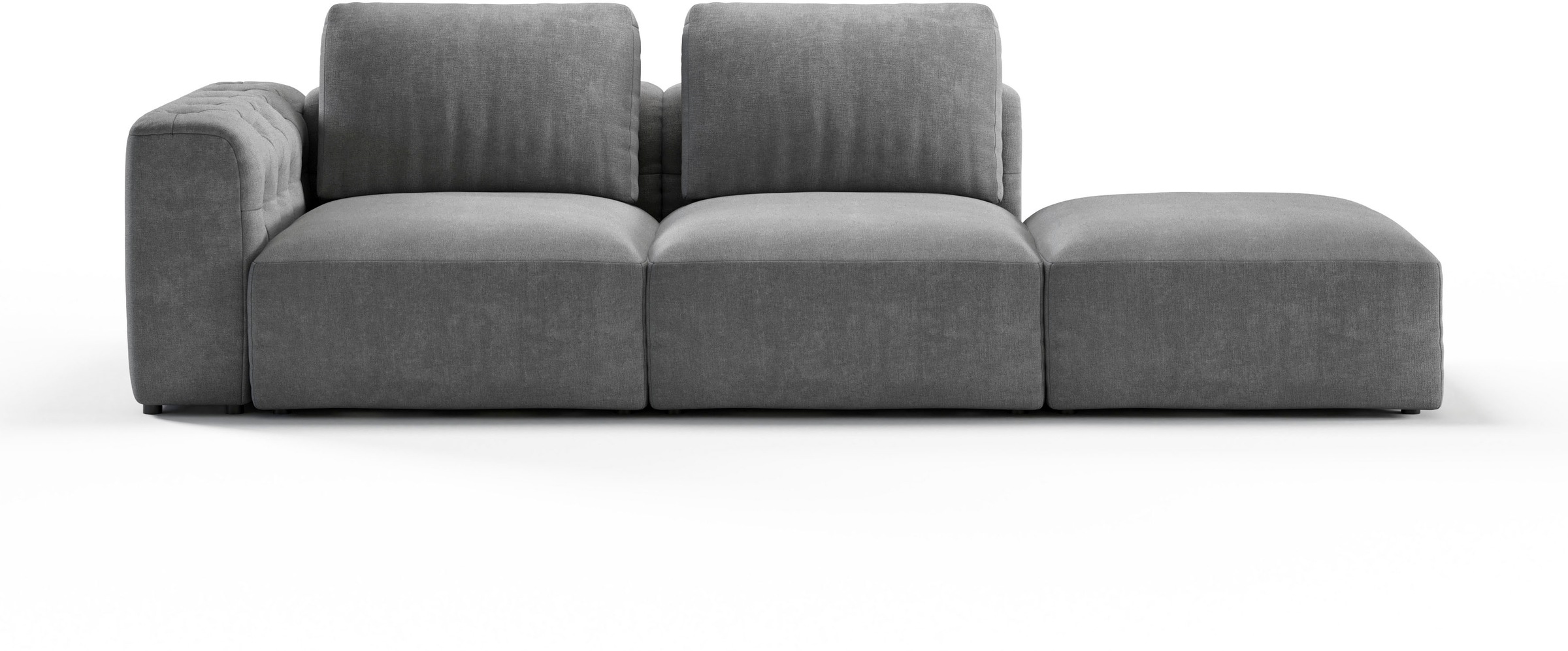 Home affaire Chaiselongue »Cushid« Modul-Sofa, bestehend aus 2-Sitzer und H günstig online kaufen
