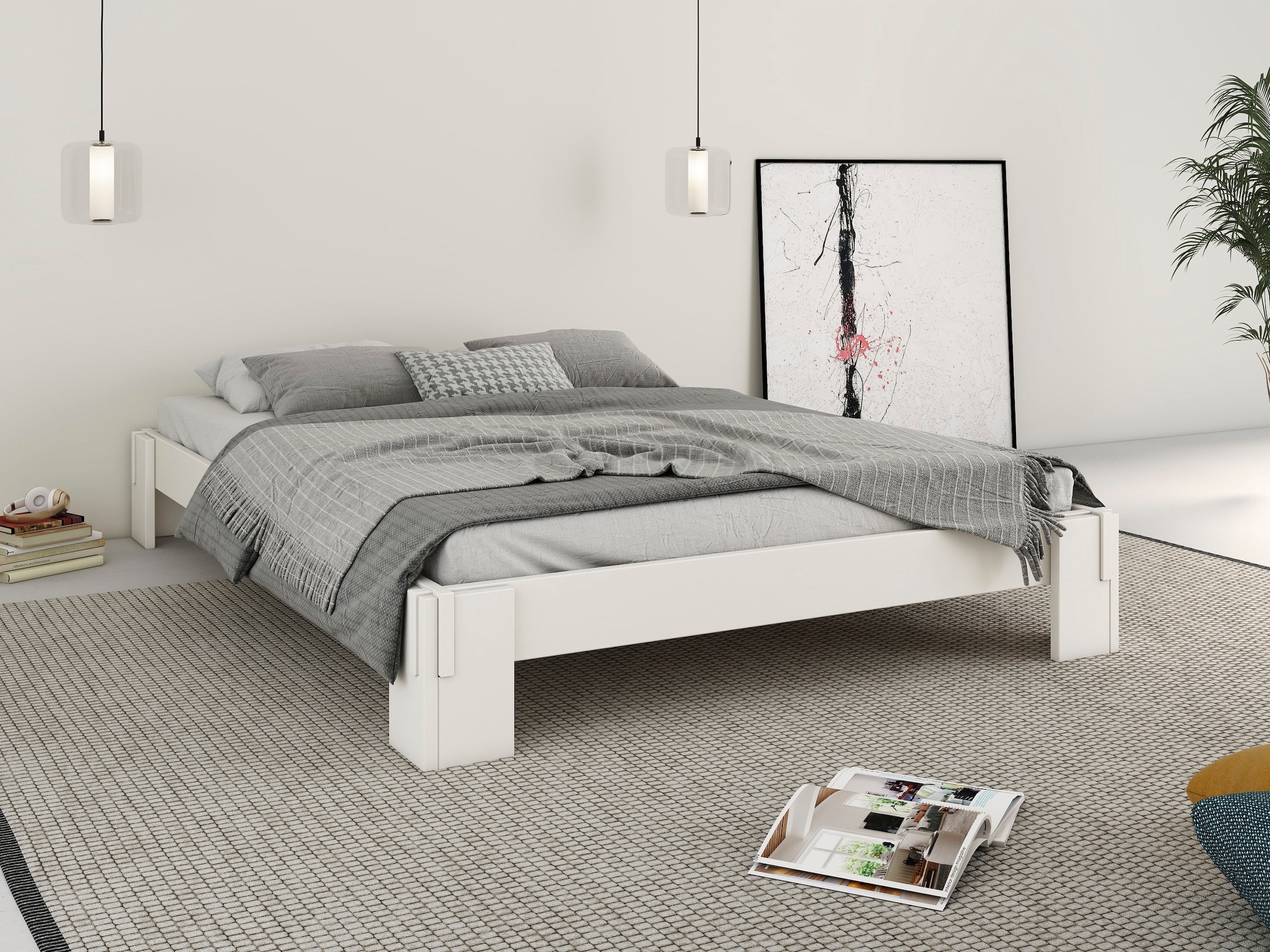 Home affaire Futonbett »"ZEN " zertifiziertes Massivholz (Kiefer)«, Massivh günstig online kaufen
