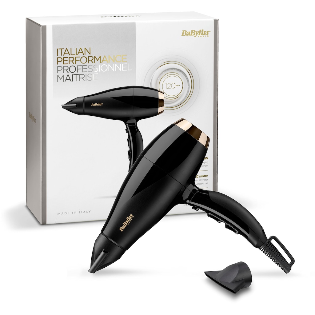 BaByliss Ionic-Haartrockner »6714E Super Pro«, 2300 W, 2 Aufsätze