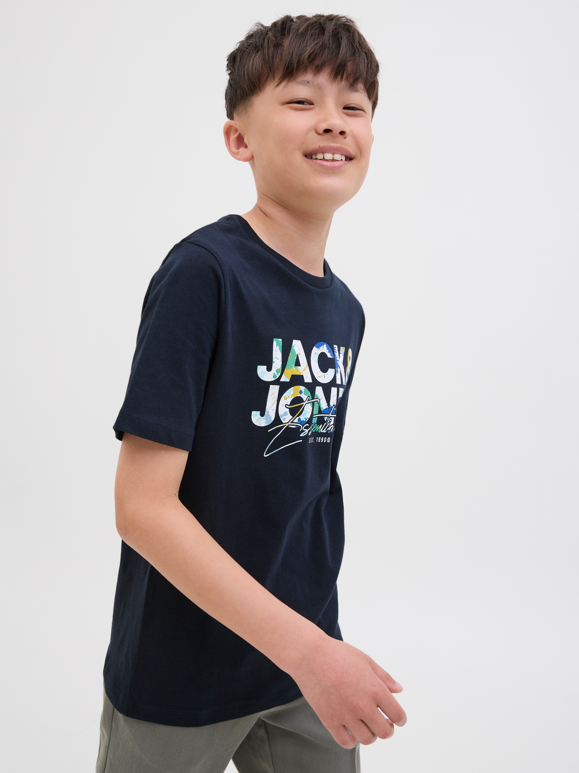 Jack & Jones Junior T-Shirt »JJGEPLAS TEE SS CREW NECK JNR«