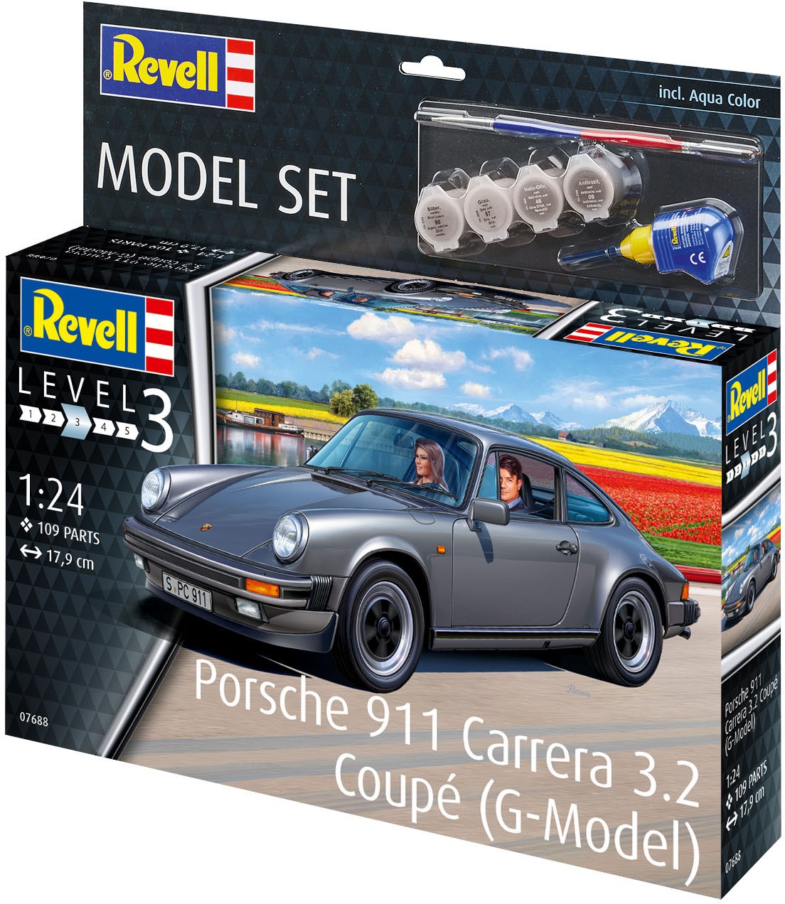 Revell® Modellbausatz »Porsche 911 Carrera Coupé«, 1:24, Made in Europe