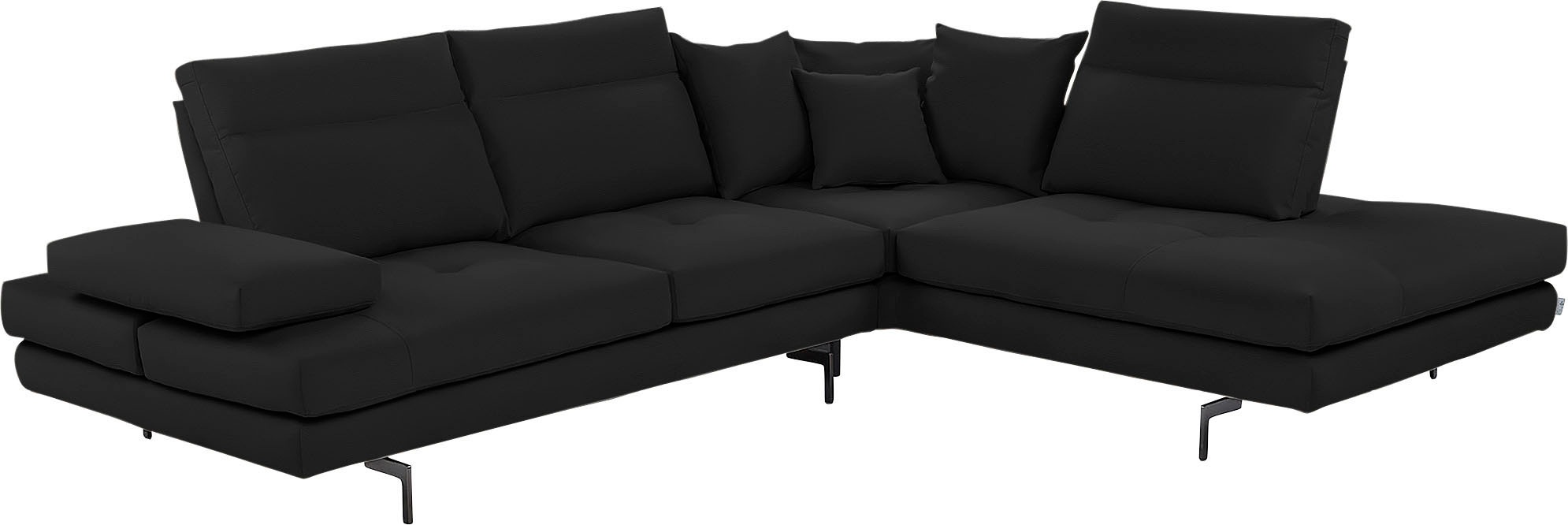 CALIA ITALIA Ecksofa »Toby Wing, Komfortsofa mit Sitzkomfort der Extraklass günstig online kaufen