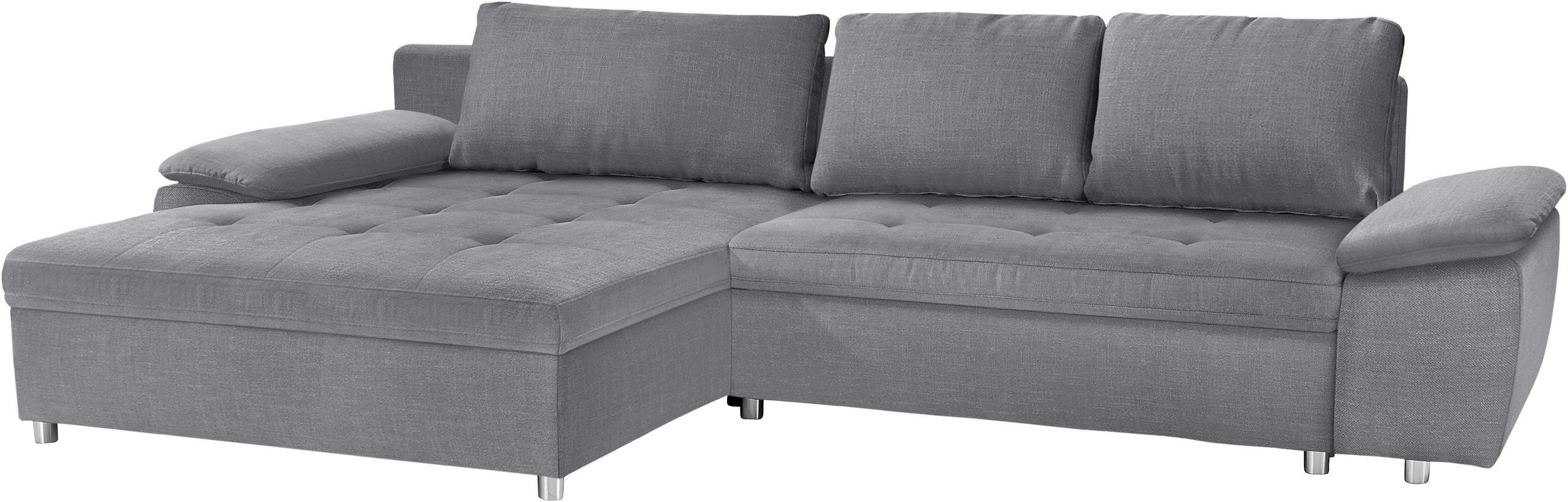 sit&more Ecksofa »Labene L-Form«, wahlweise mit Bettfunktion und Bettkasten günstig online kaufen