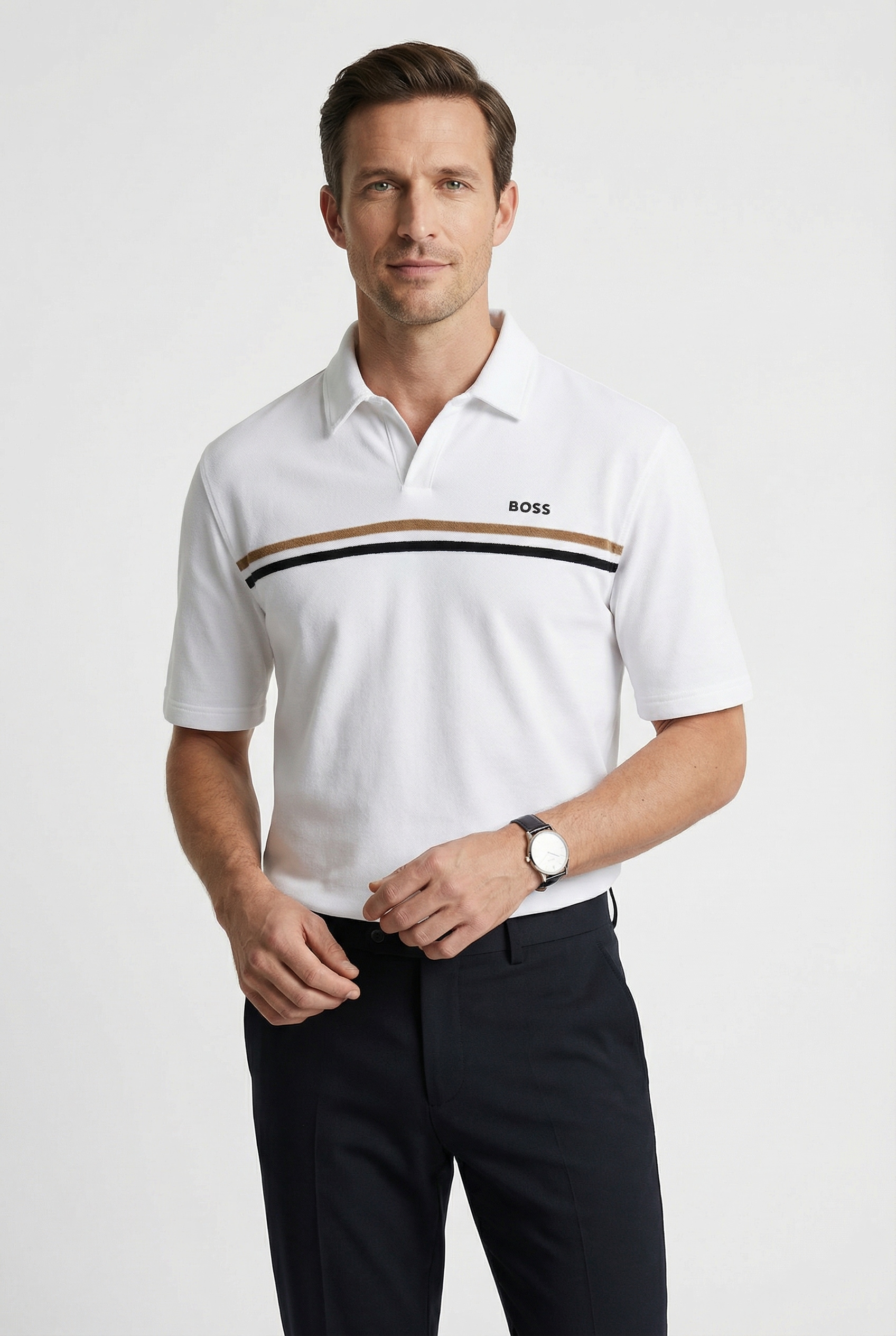 BOSS Poloshirt »Iconic« aus Frottee