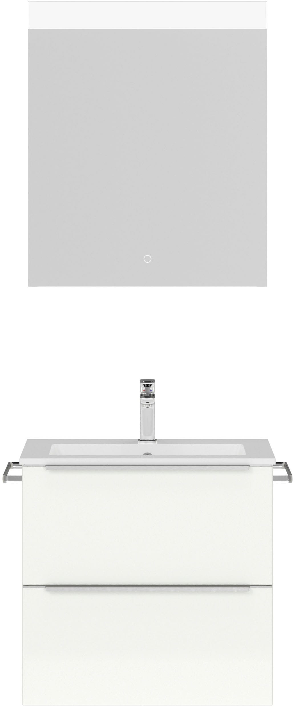 nobilia® Badmöbel-Set »Levere« vormontiert, mit Soft-Close, 2 Stk. tlg. günstig online kaufen