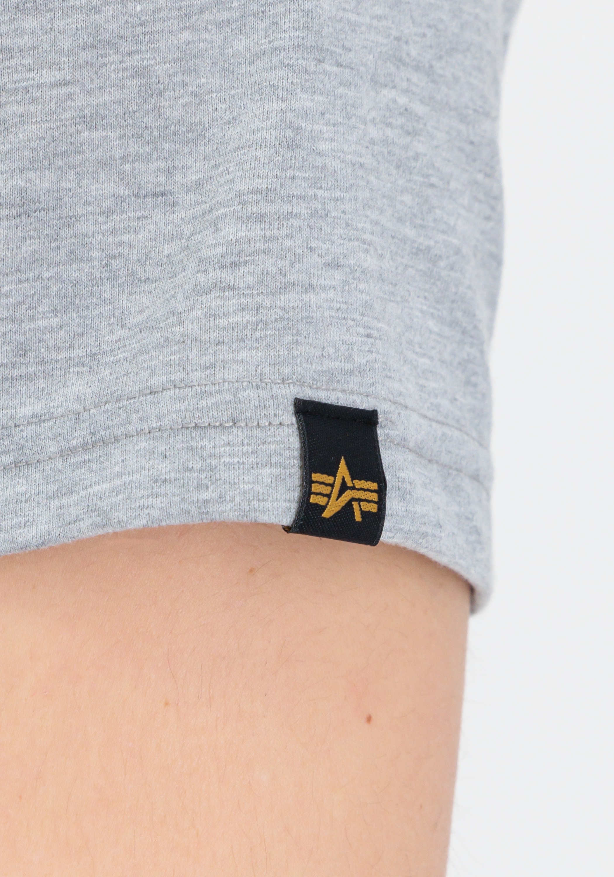 Alpha Industries T-Shirt »Alpha Industries Men - T-Shirts Basic T-Shirt BL Rubber«