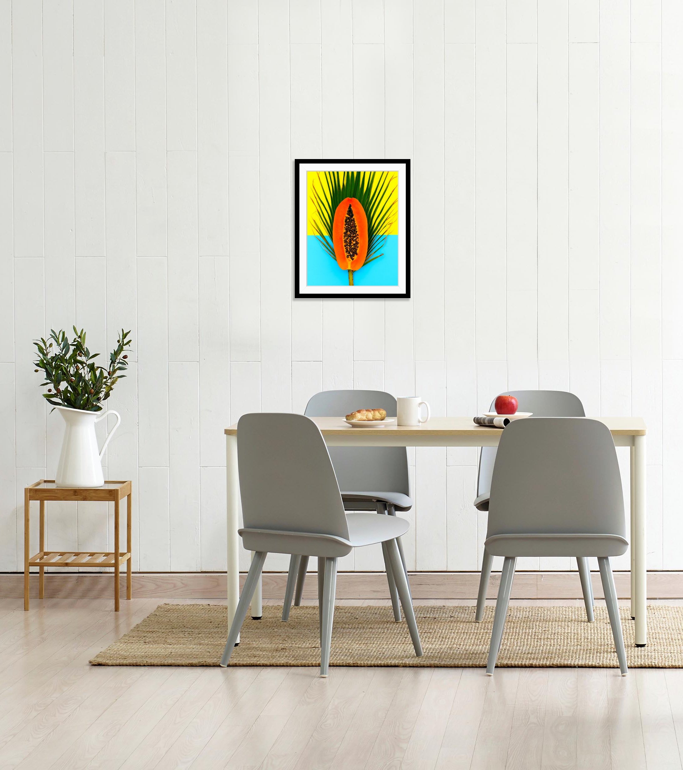 queence Bild »Papaya«, Obst-Obst Bilder-Blätter-Essen-Lebensmittel, HD Prem günstig online kaufen