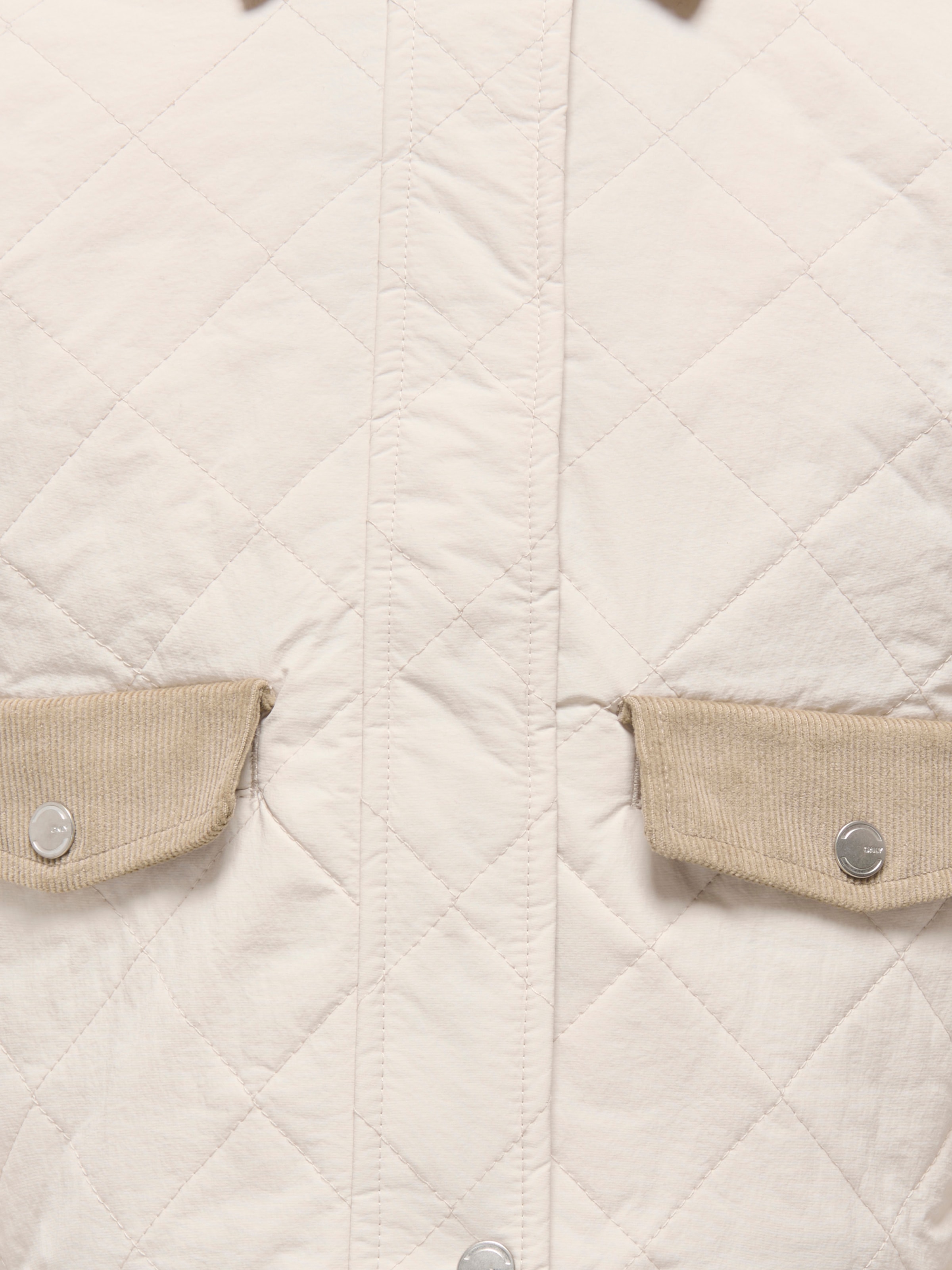 KIDS ONLY Steppjacke »KOGROSALINA QUILTED MIX JACKET VD OTW« mit kontrastfarbigen Besetzen